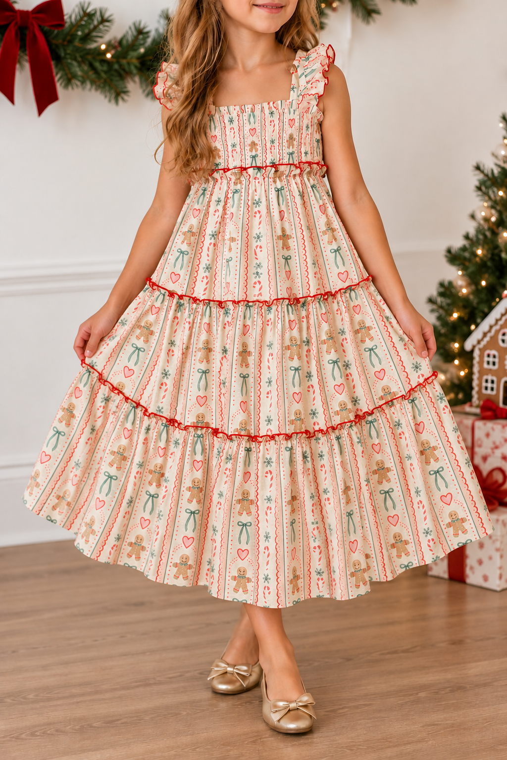 Fiona Maxi Dress - Sugar & Spice (Pre-Order ships Nov)