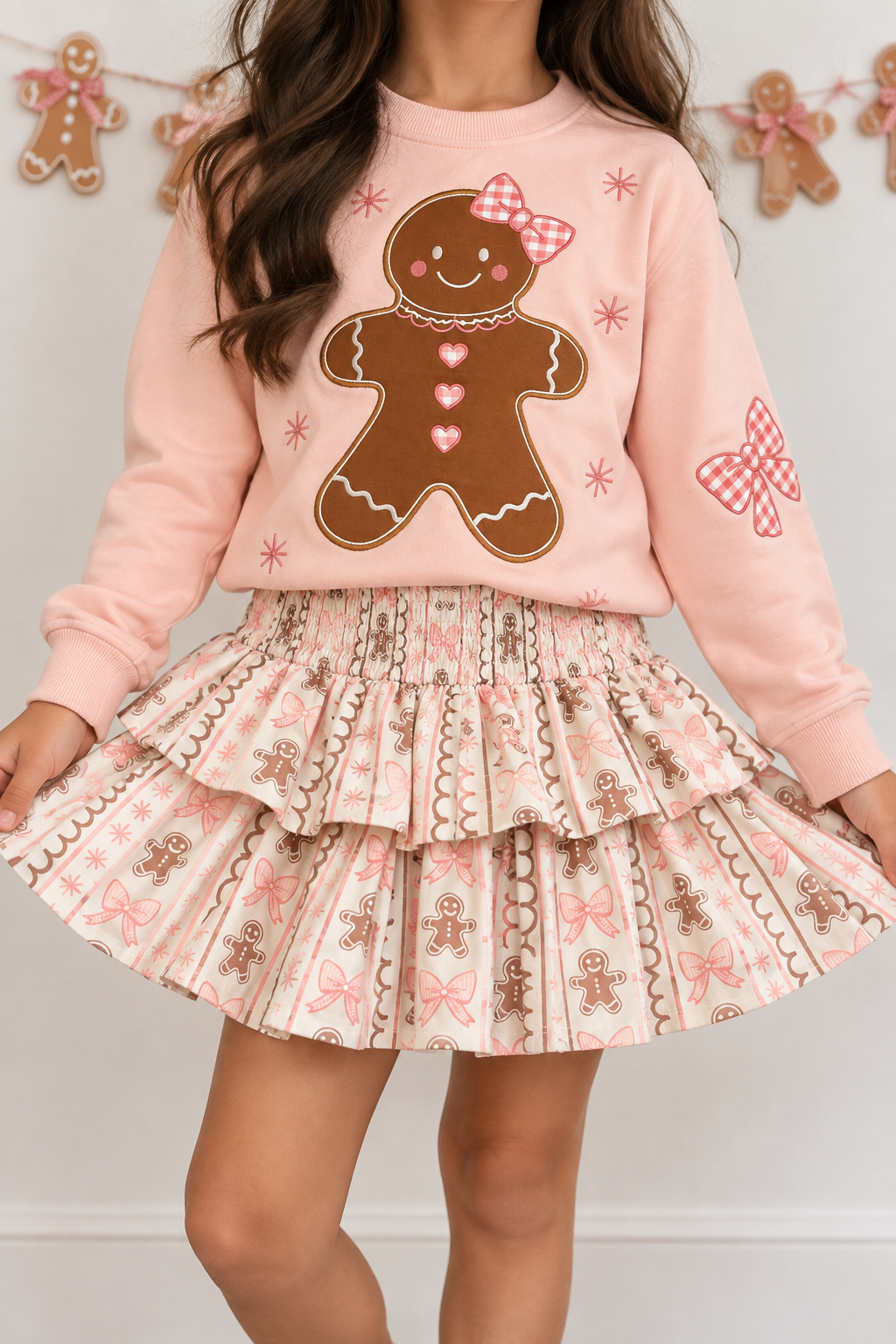 Blaire Skirt - Gingerbread Lane (Pre-Order ships early November)