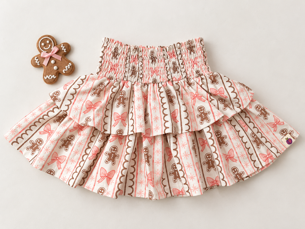 Blaire Skirt - Gingerbread Lane (Pre-Order ships early November)
