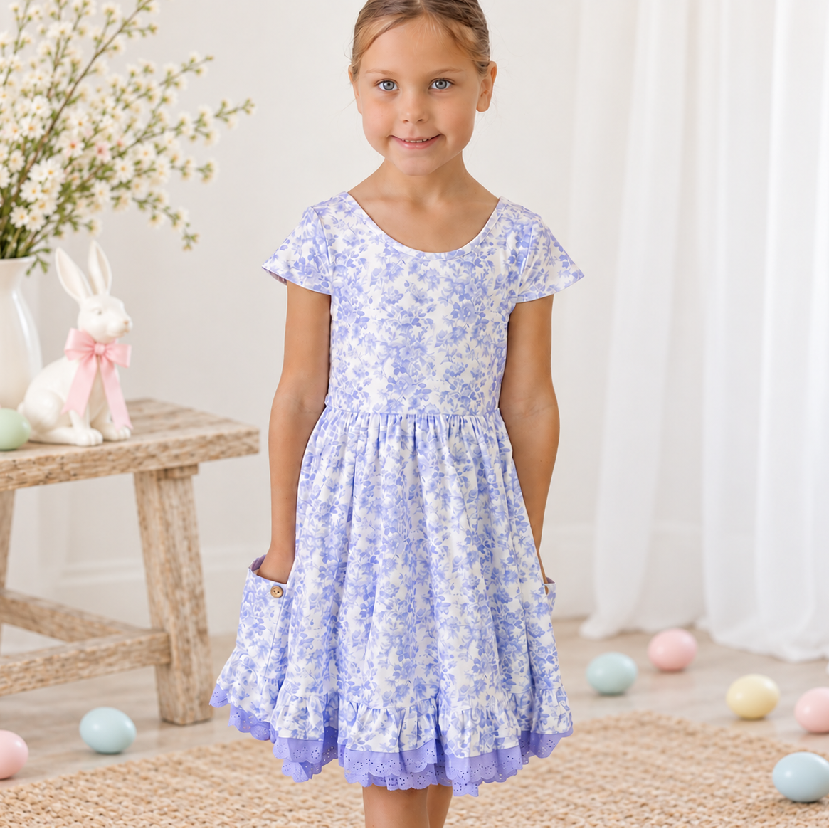 Myra Dress - Lavender Cottage