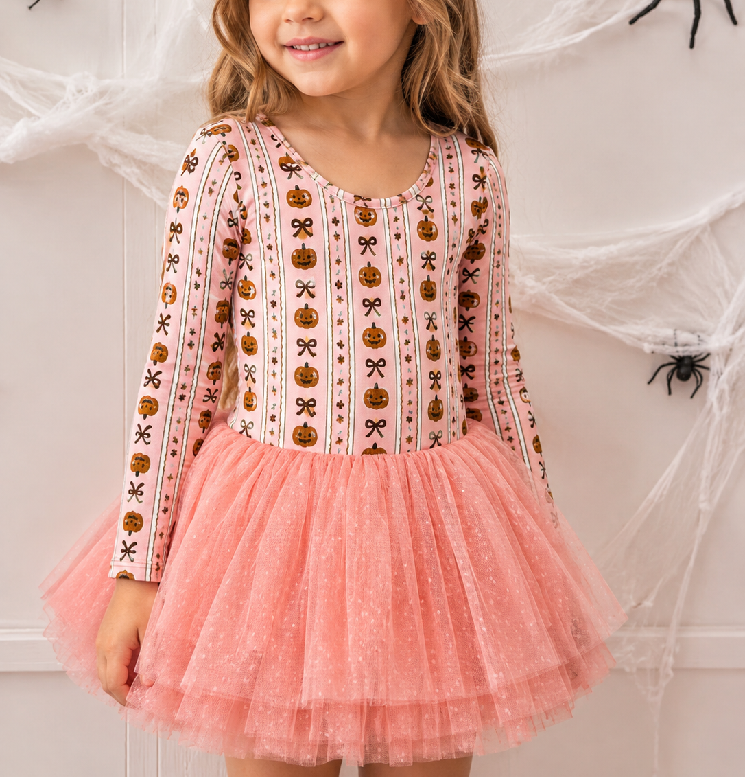 Leotard - Pumpkin Posy (Pre-Order)