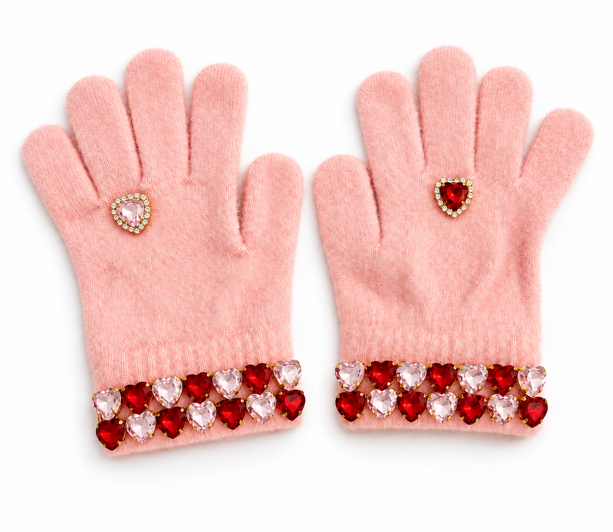 Love Struck Jeweled Gloves