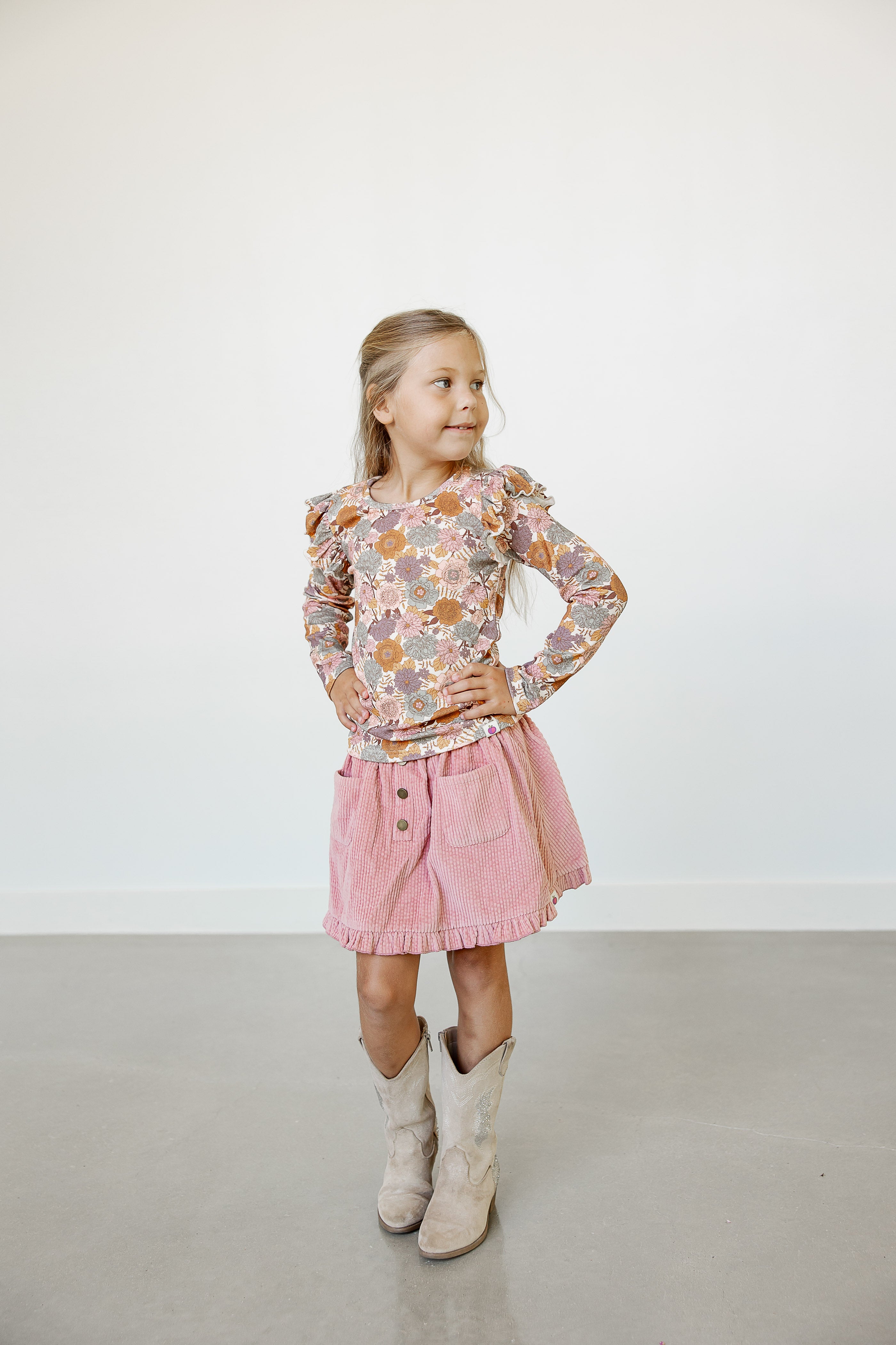 Vienna Corduroy Skirt - Prim & Petal (Pre-Order) – Cheeky Plum