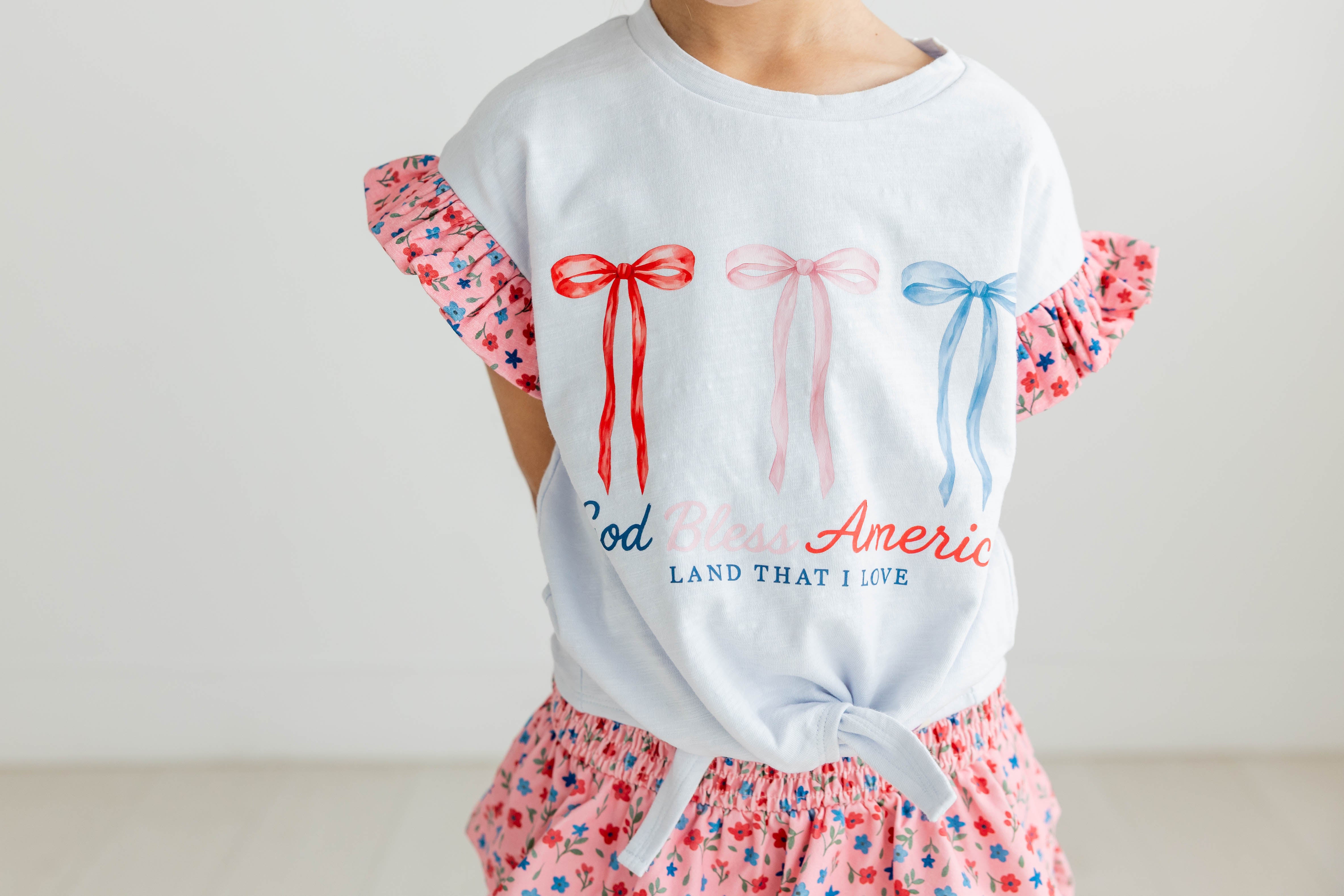 Blair Skirt - Star Spangled Garden