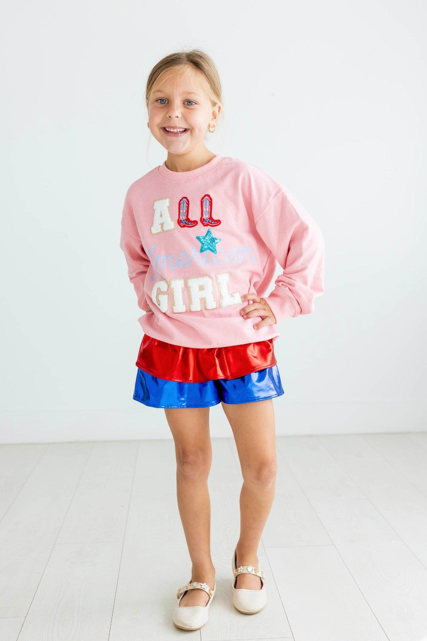 Sweatshirt - All American Girl