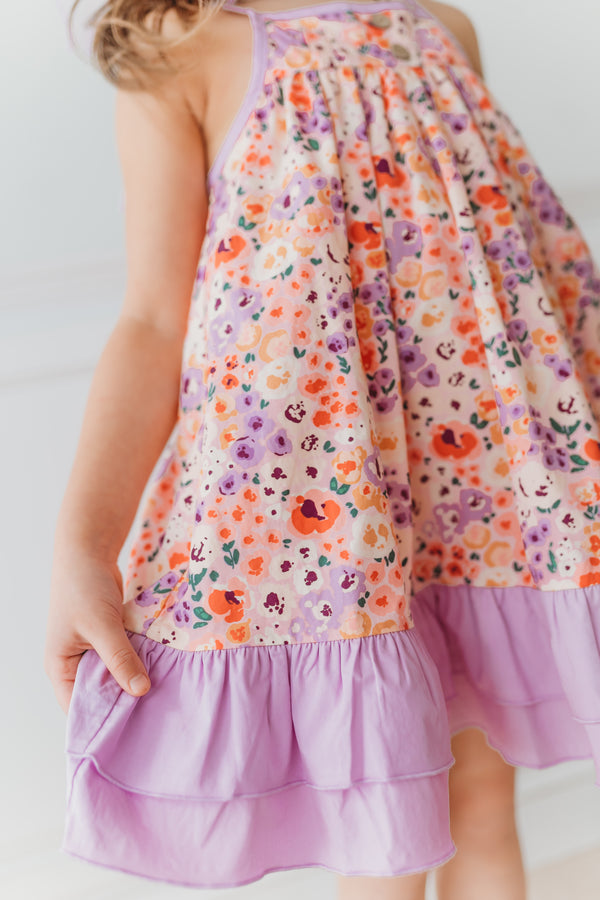 Abckids Custom Wholesale Big Kids Wear Vendor Summer Children Girl Clothing  Kids Clothes Flower Girls Dress with Floral Print - China Girls Dresses and  Dresses for Girls price
