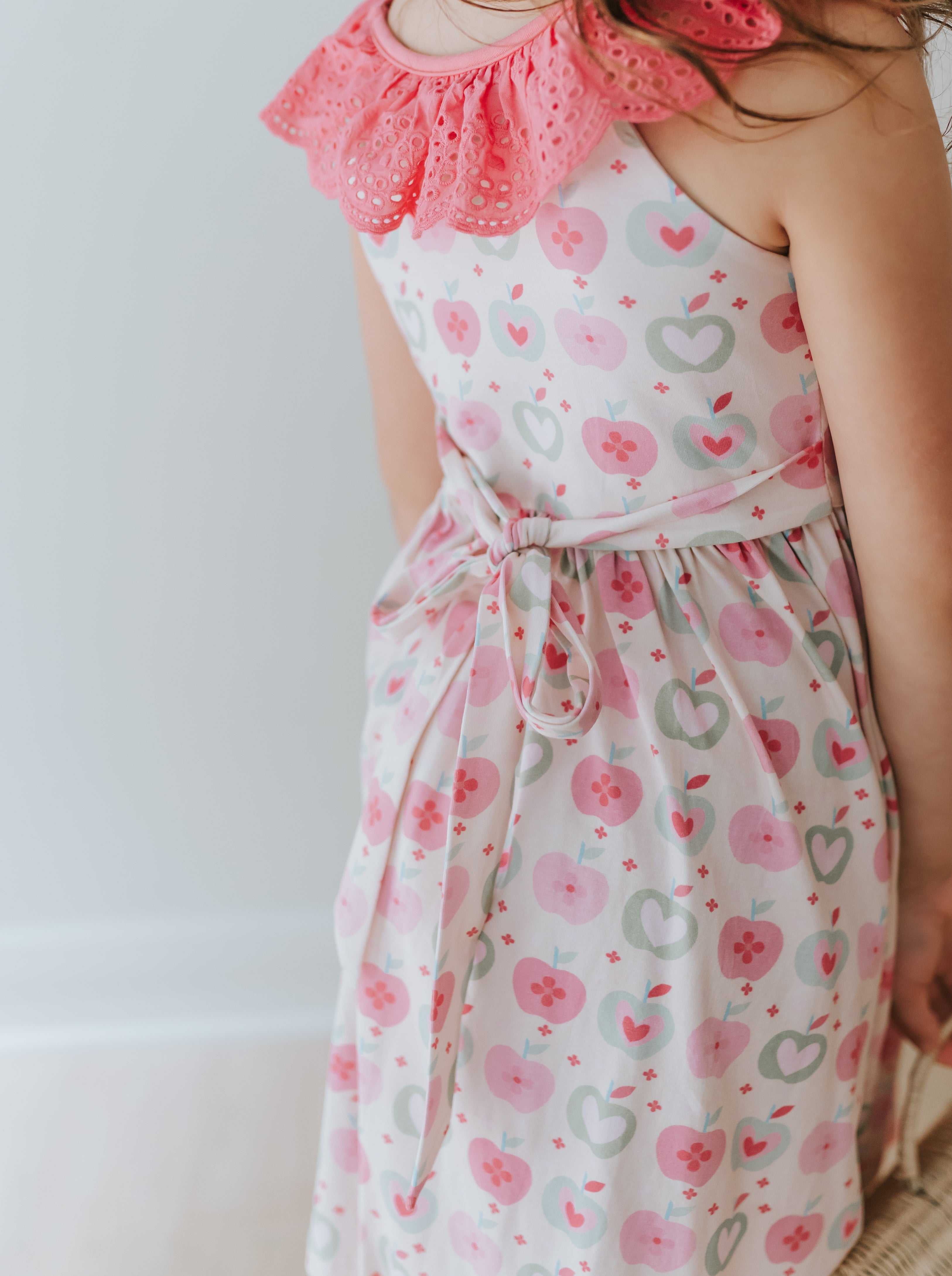 Penelope Knit Dress - Pastel Orchard (Pre-Order)