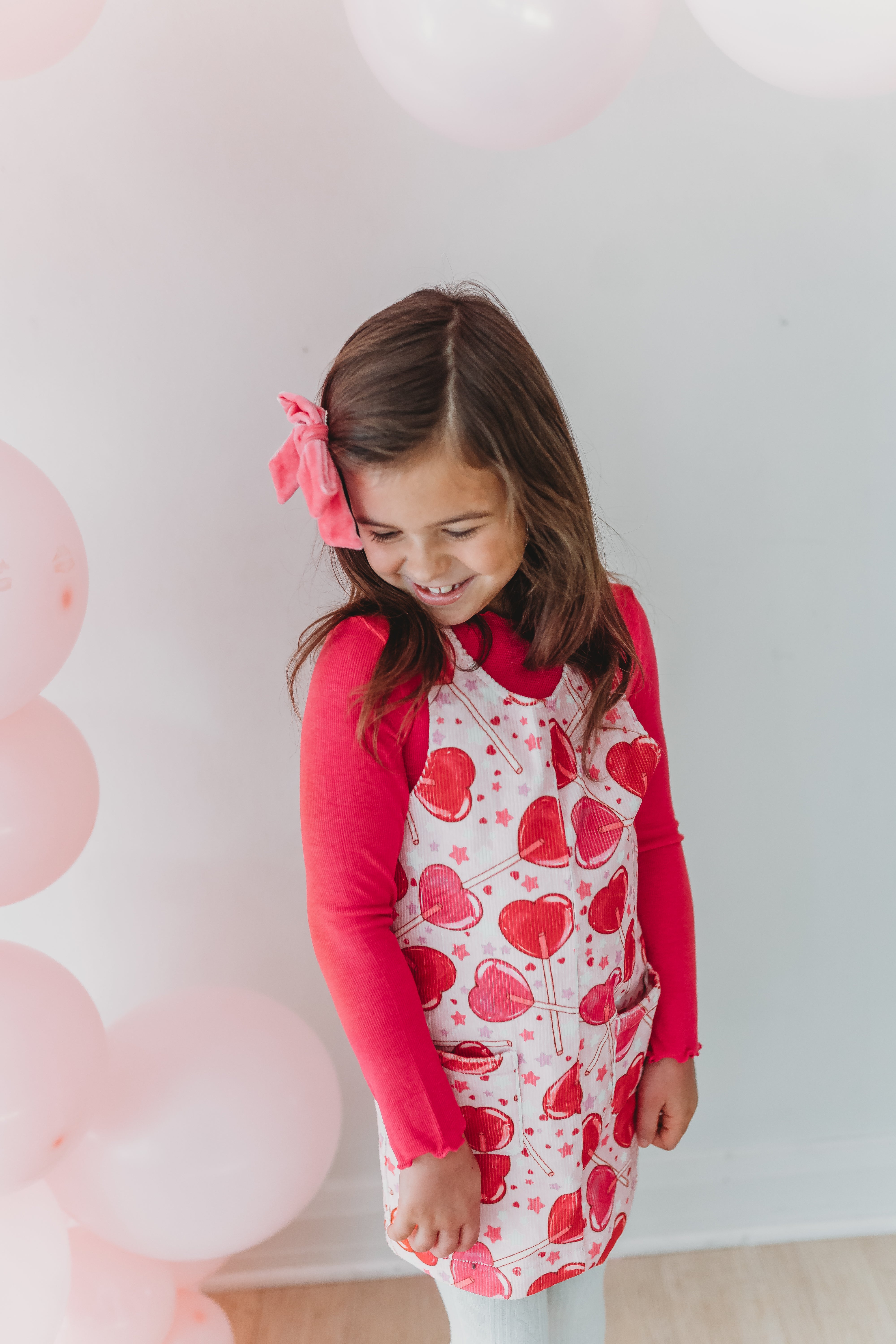 Parker Corduroy Jumper Set - Lollipop Love