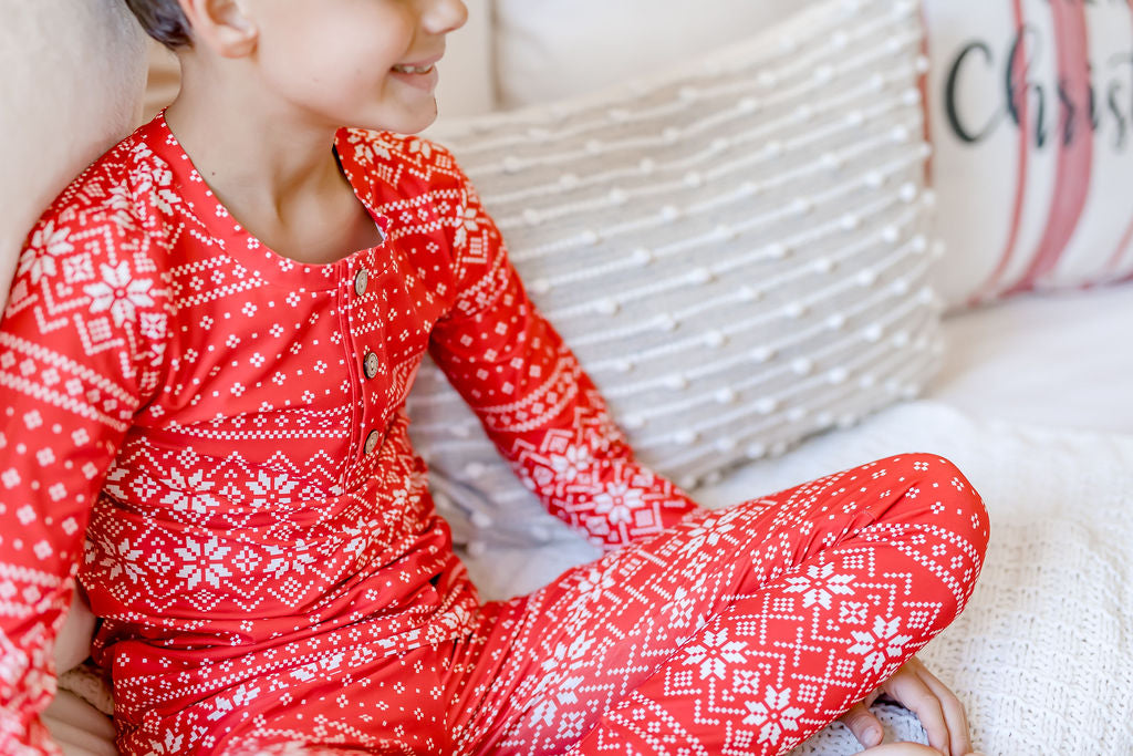 Boy's Loungewear Set - Peppermint