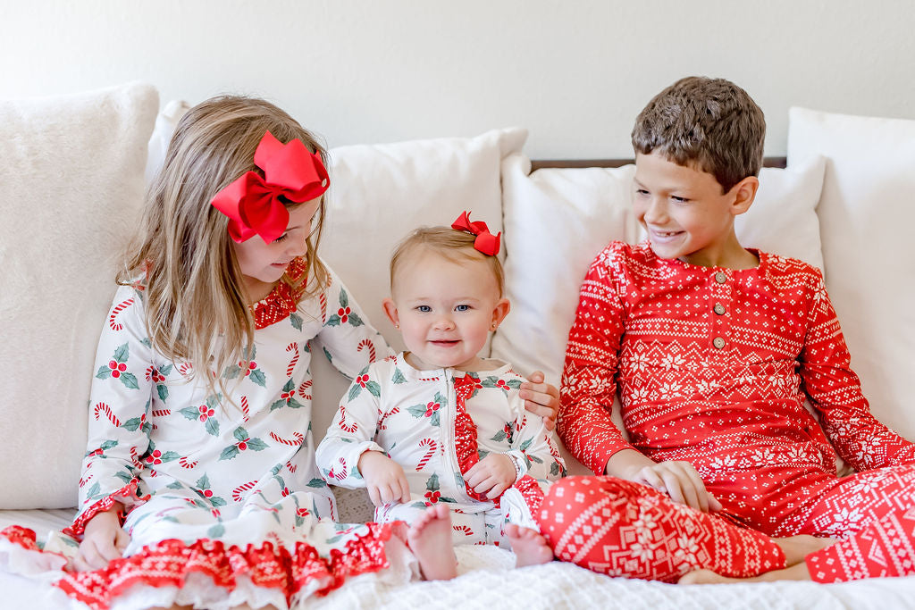 Boy's Loungewear Set - Peppermint