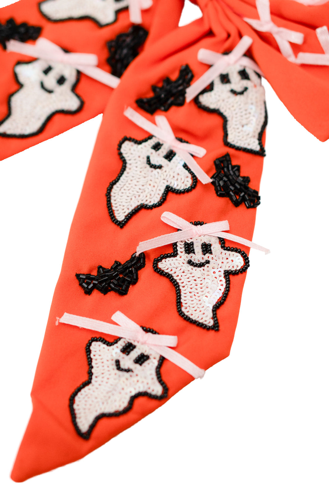 Beaded Hair Bow - Ghouly Girl