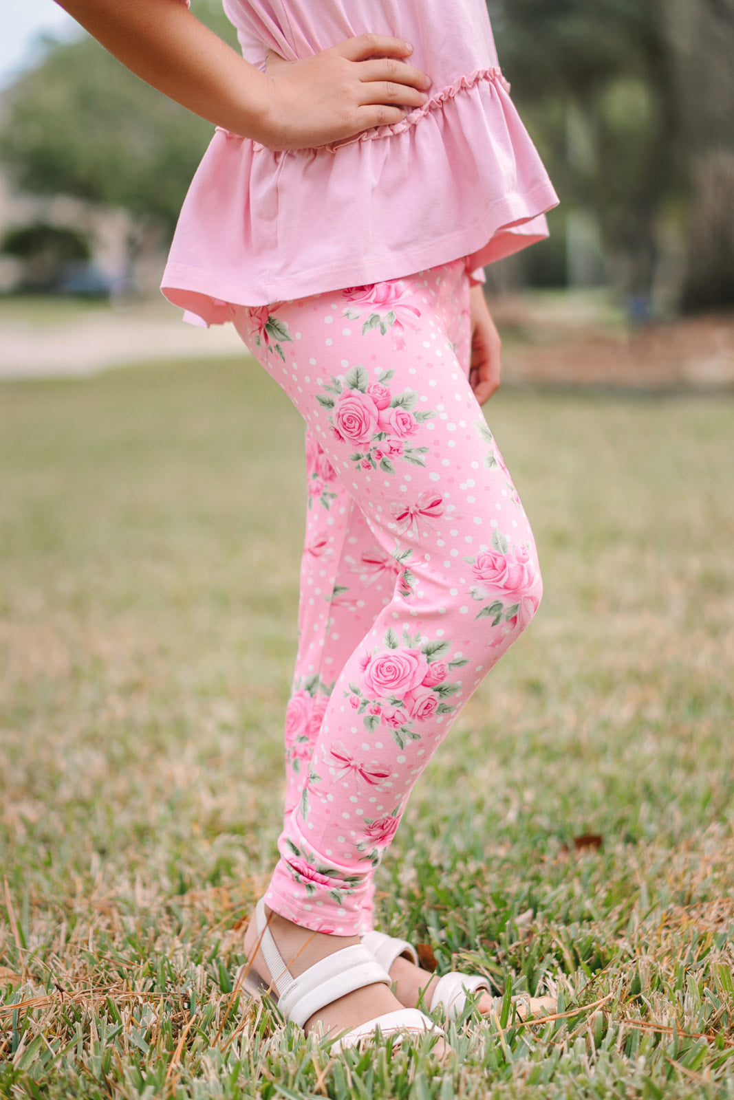 Leggings - Shabby Rose