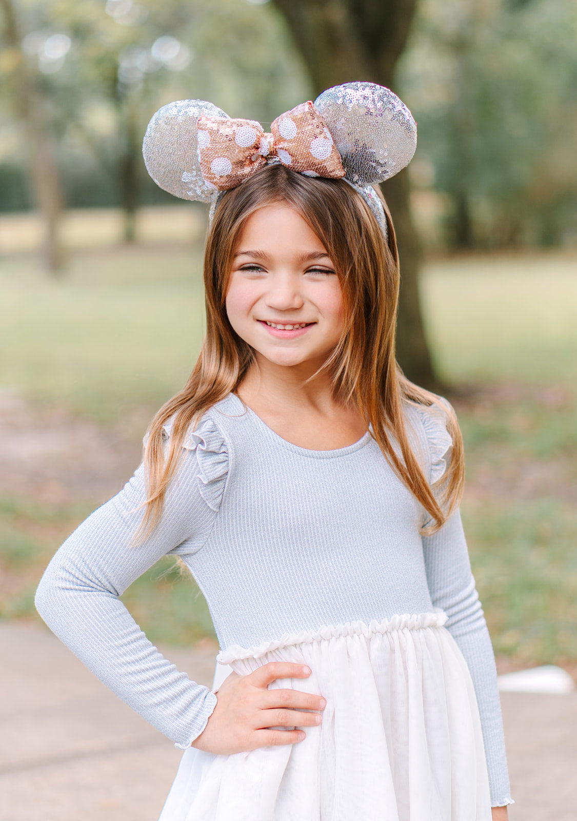 Sequin Mouse Ears Headband