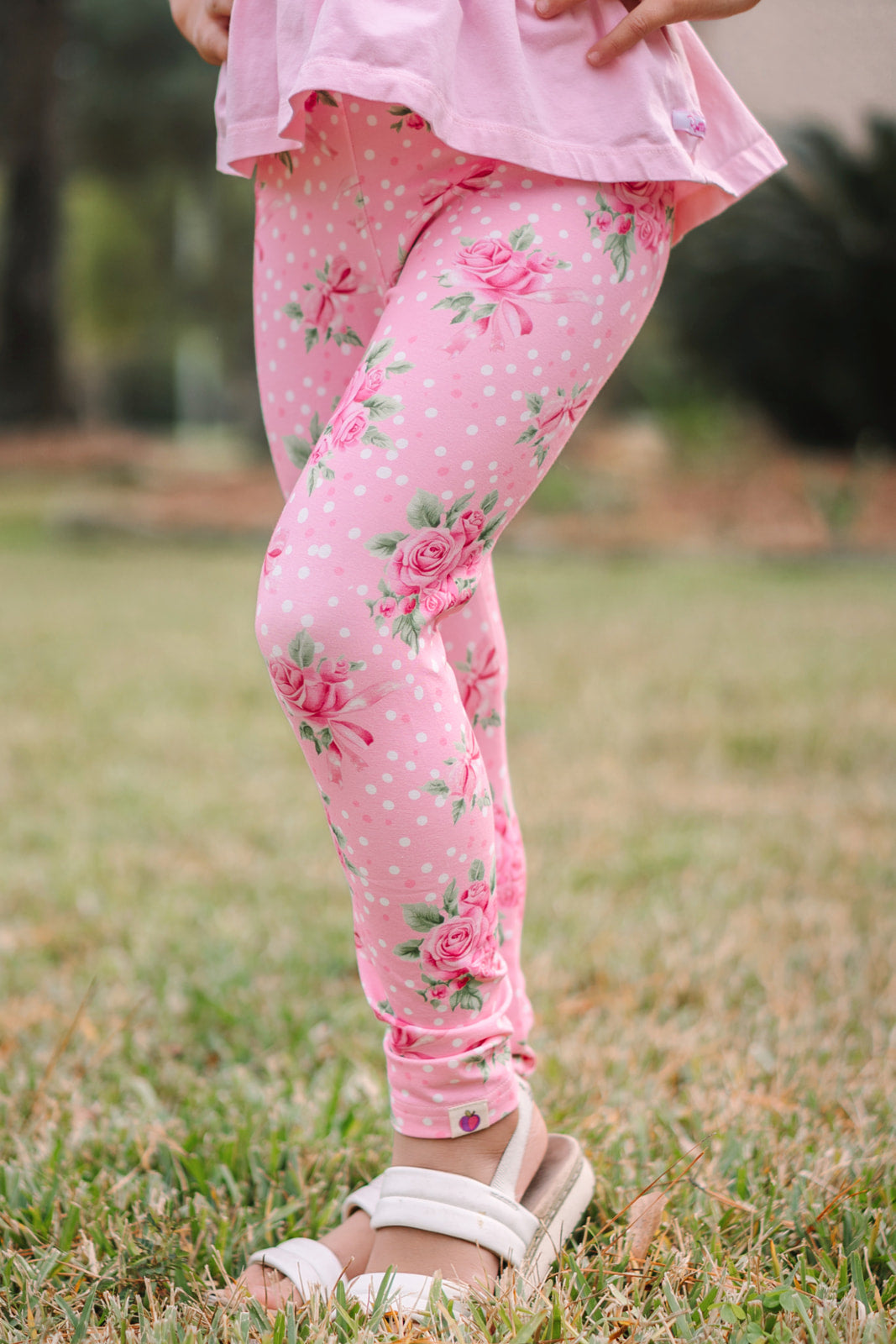Leggings - Shabby Rose