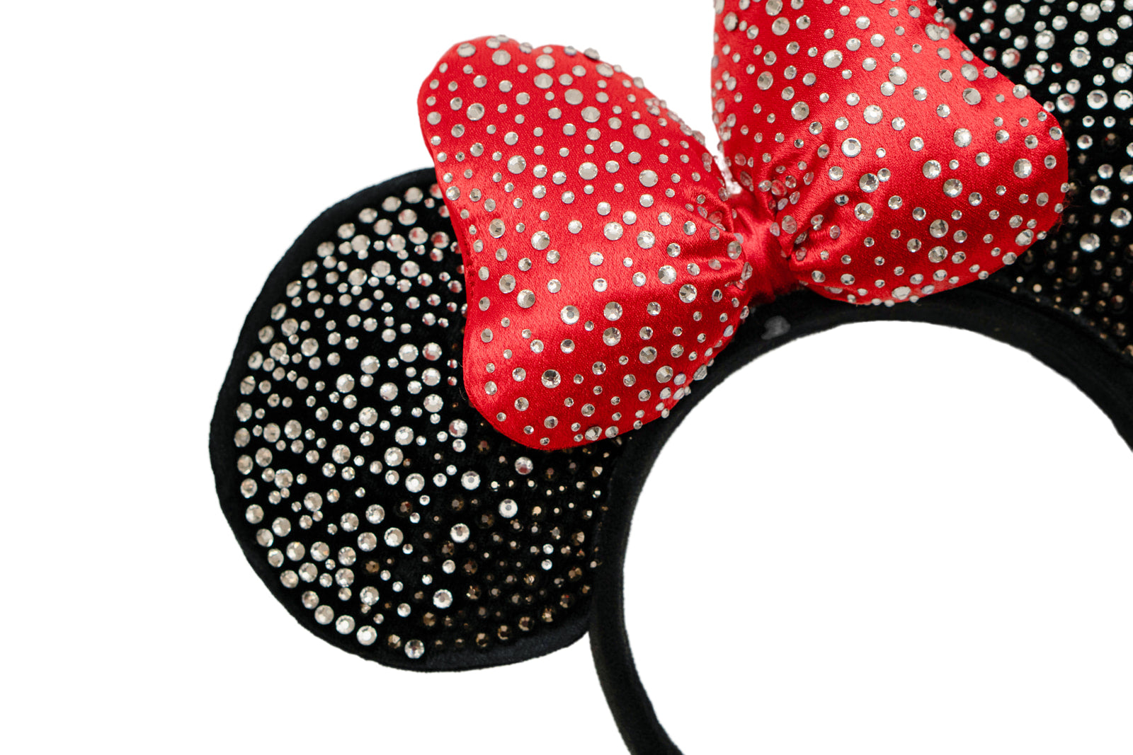 Rhinestone Mouse Ears Headband