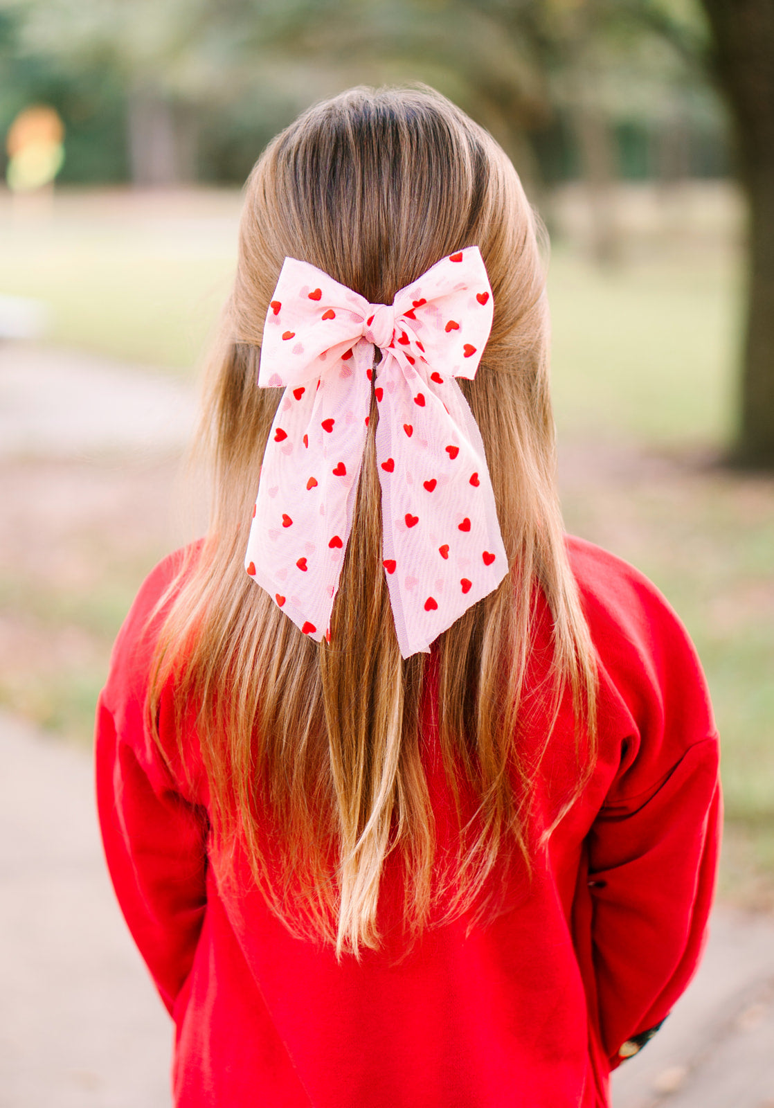 Tulle Hair Bow - Sweet Love