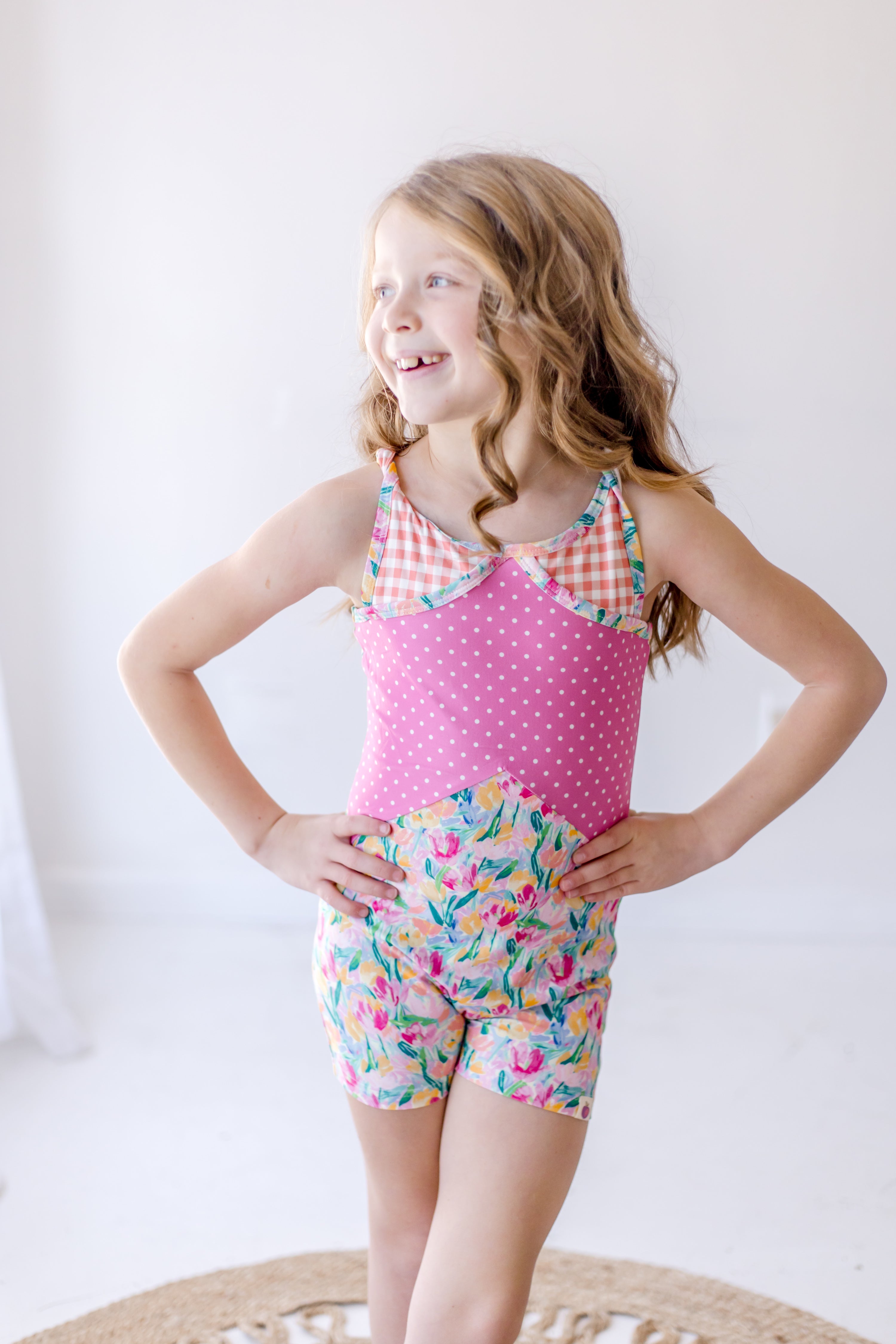 Bella Unitard - Tulip Twirl