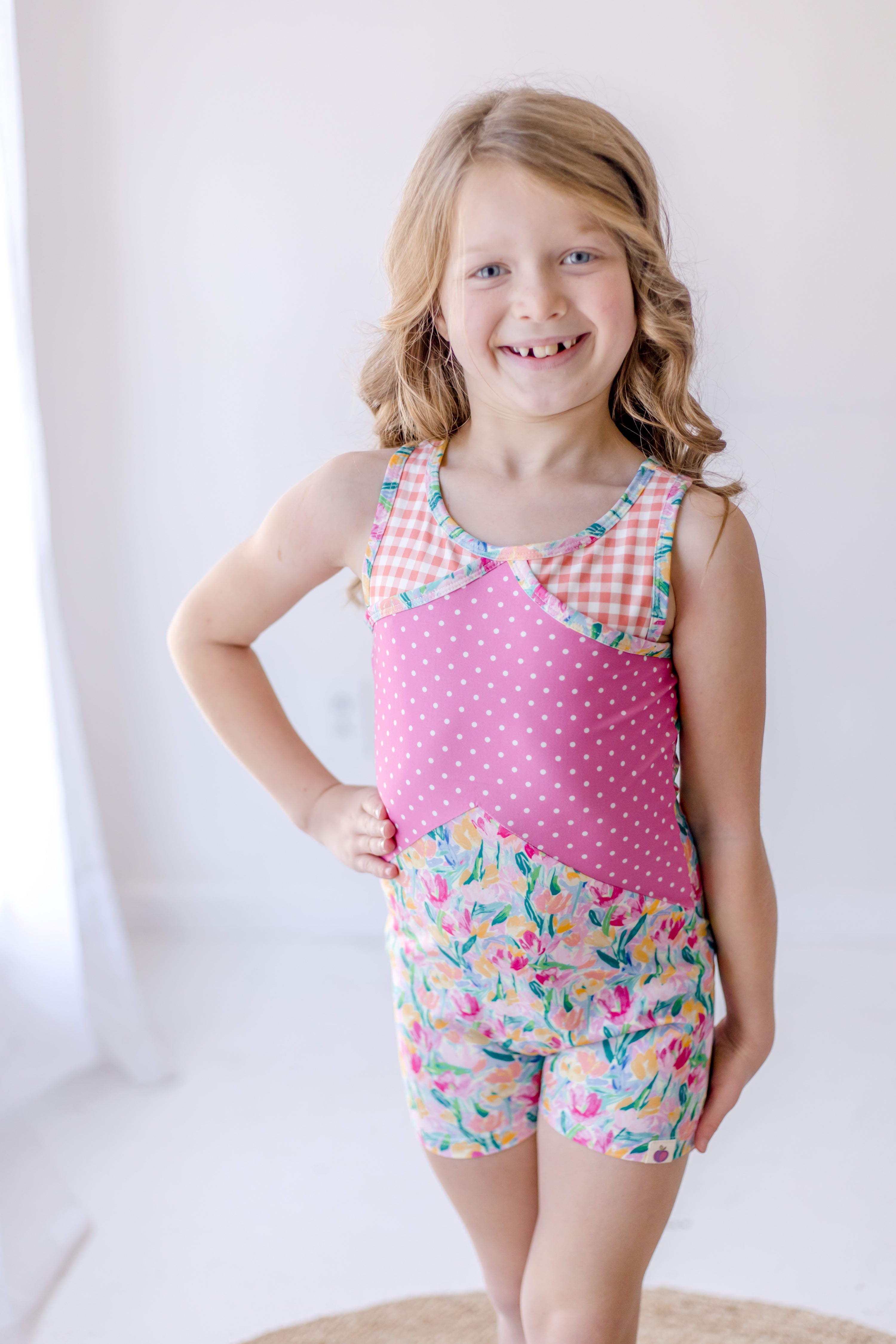 Bella Unitard - Tulip Twirl
