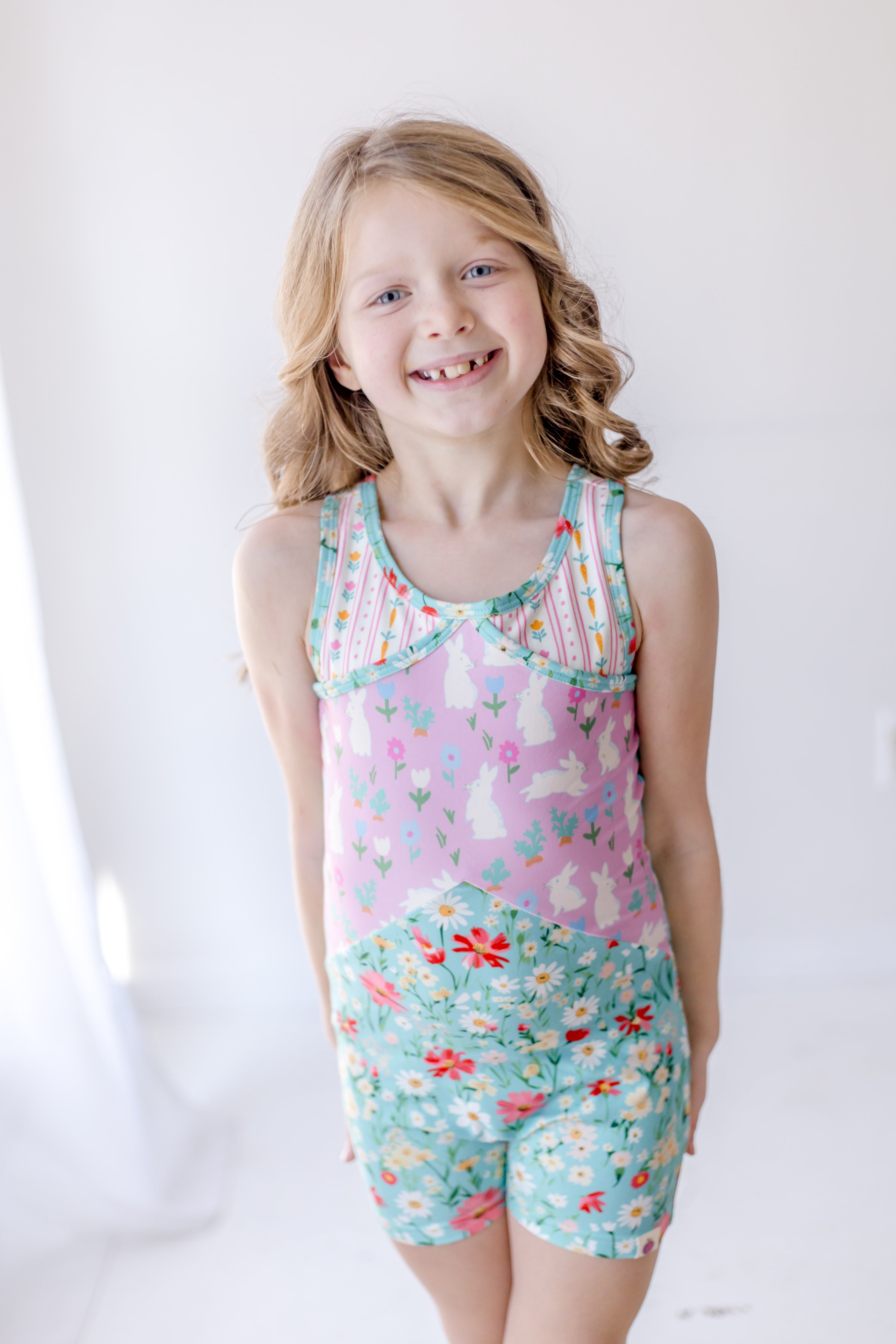 Bella Unitard - Bunny Patch (Pre-Order)