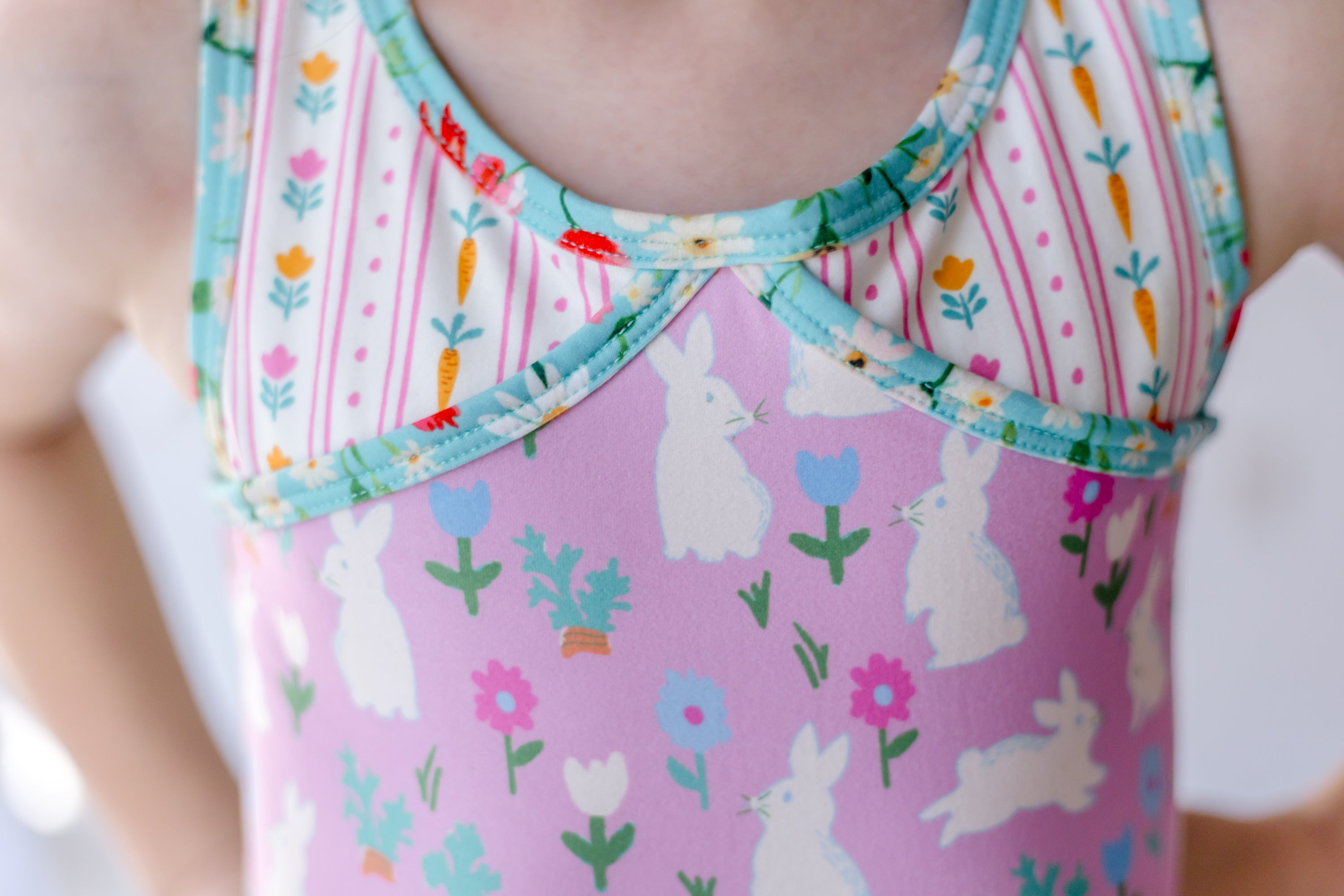 Bella Unitard - Bunny Patch (Pre-Order)