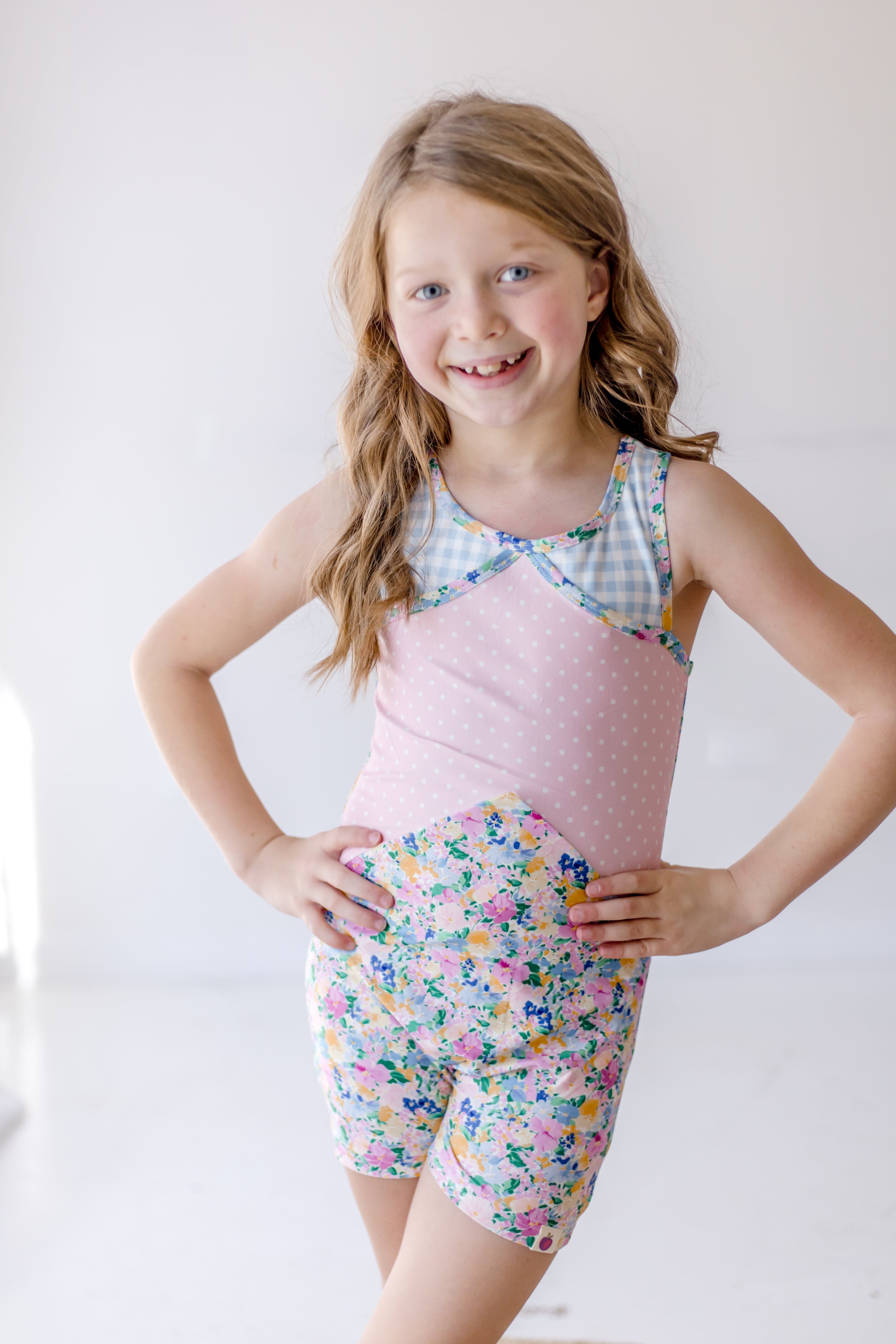 Bella Unitard - Sunlit Garden