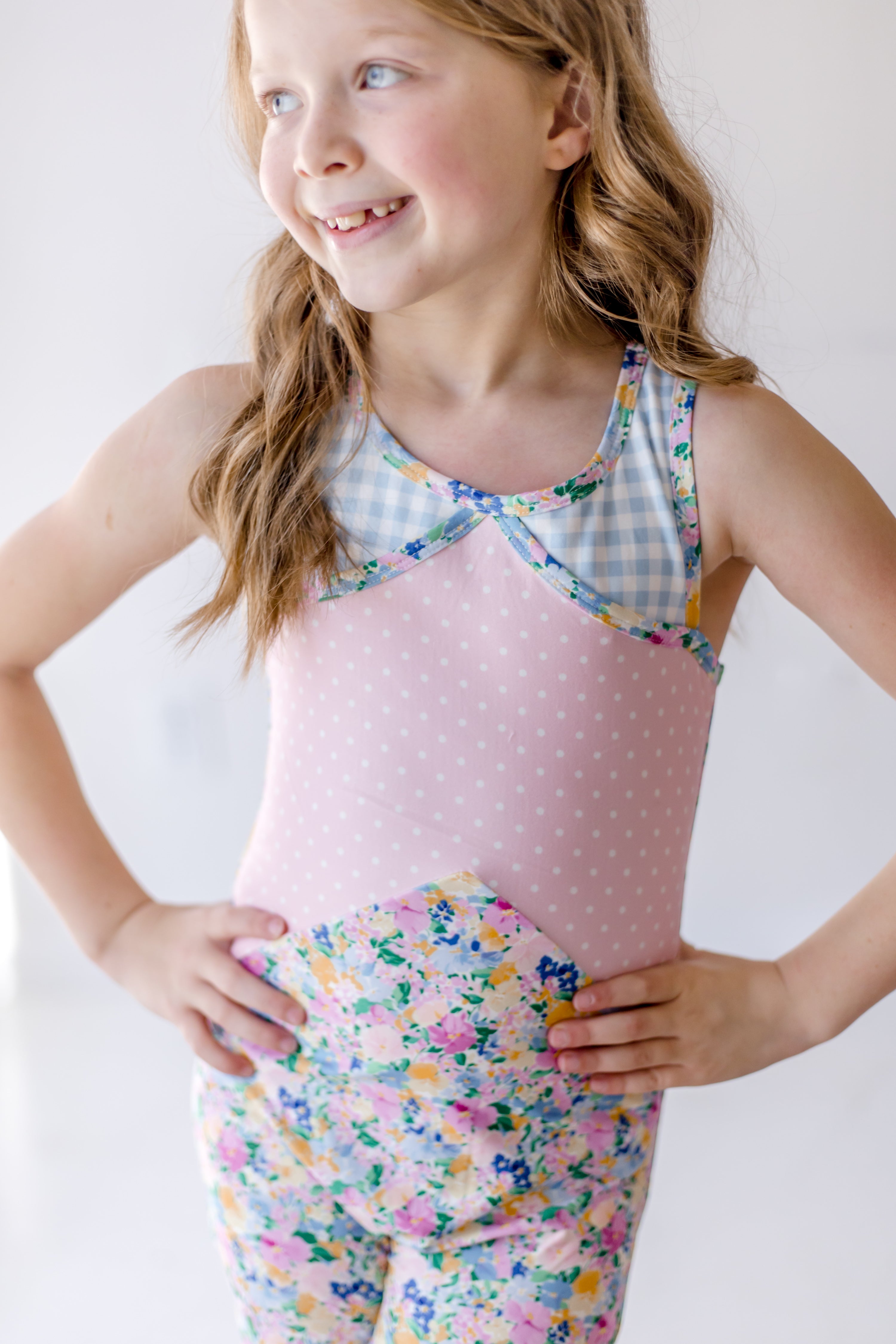 Bella Unitard - Sunlit Garden