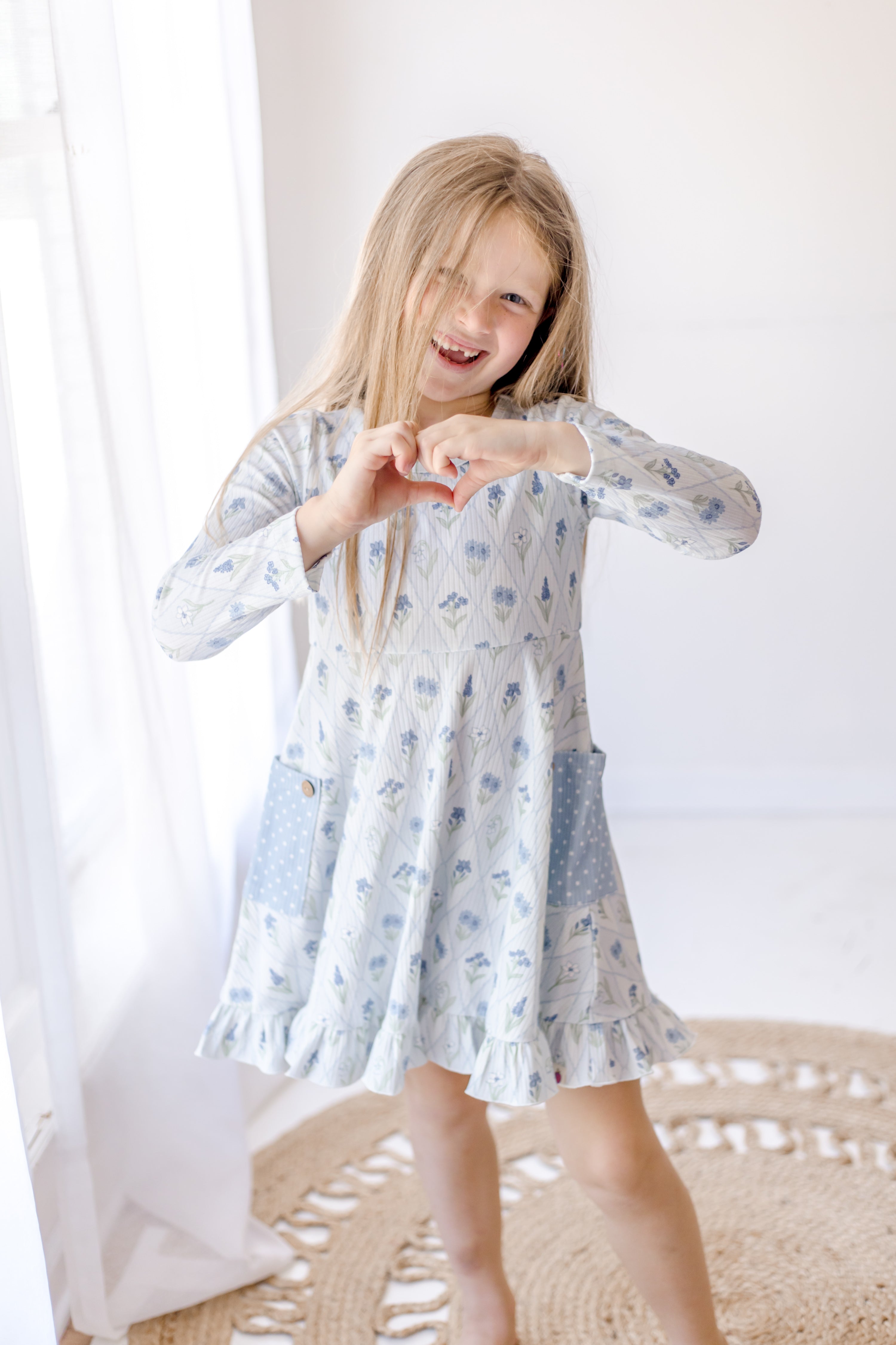 Elara Knit Dress - Skyloom (Pre-Order)