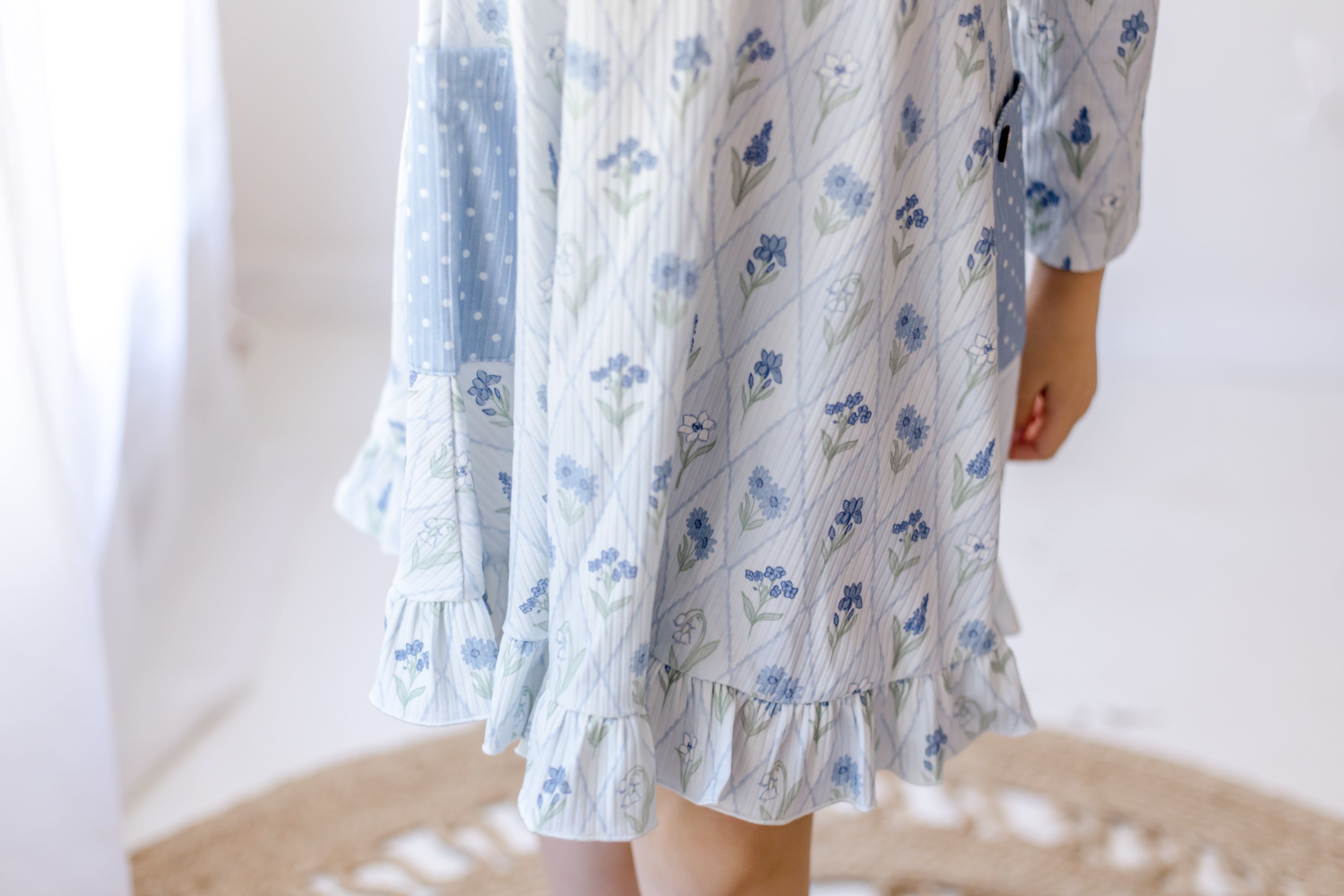 Elara Ribbed Knit Dress - Skyloom