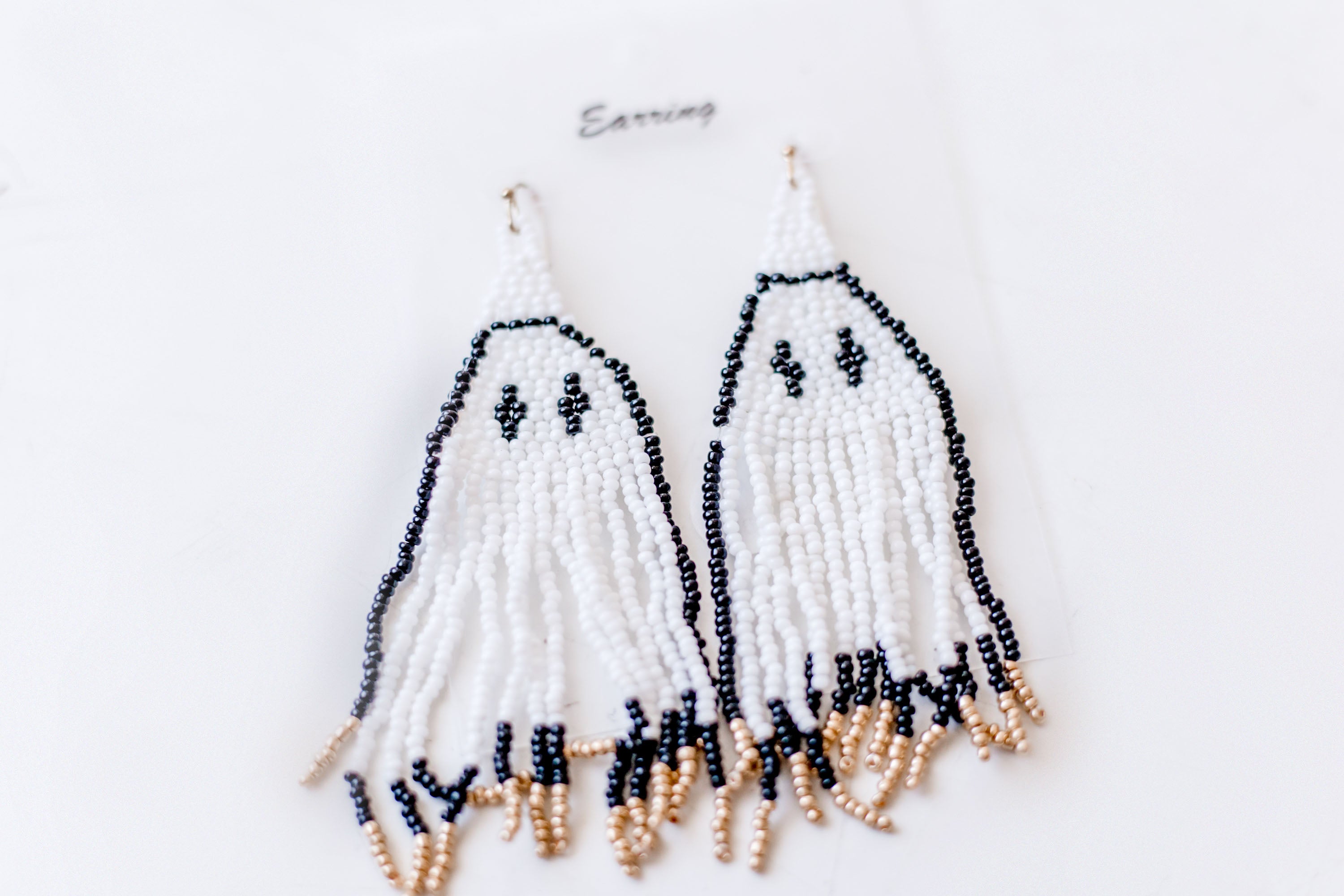 Beaded Earrings - Spooktacular