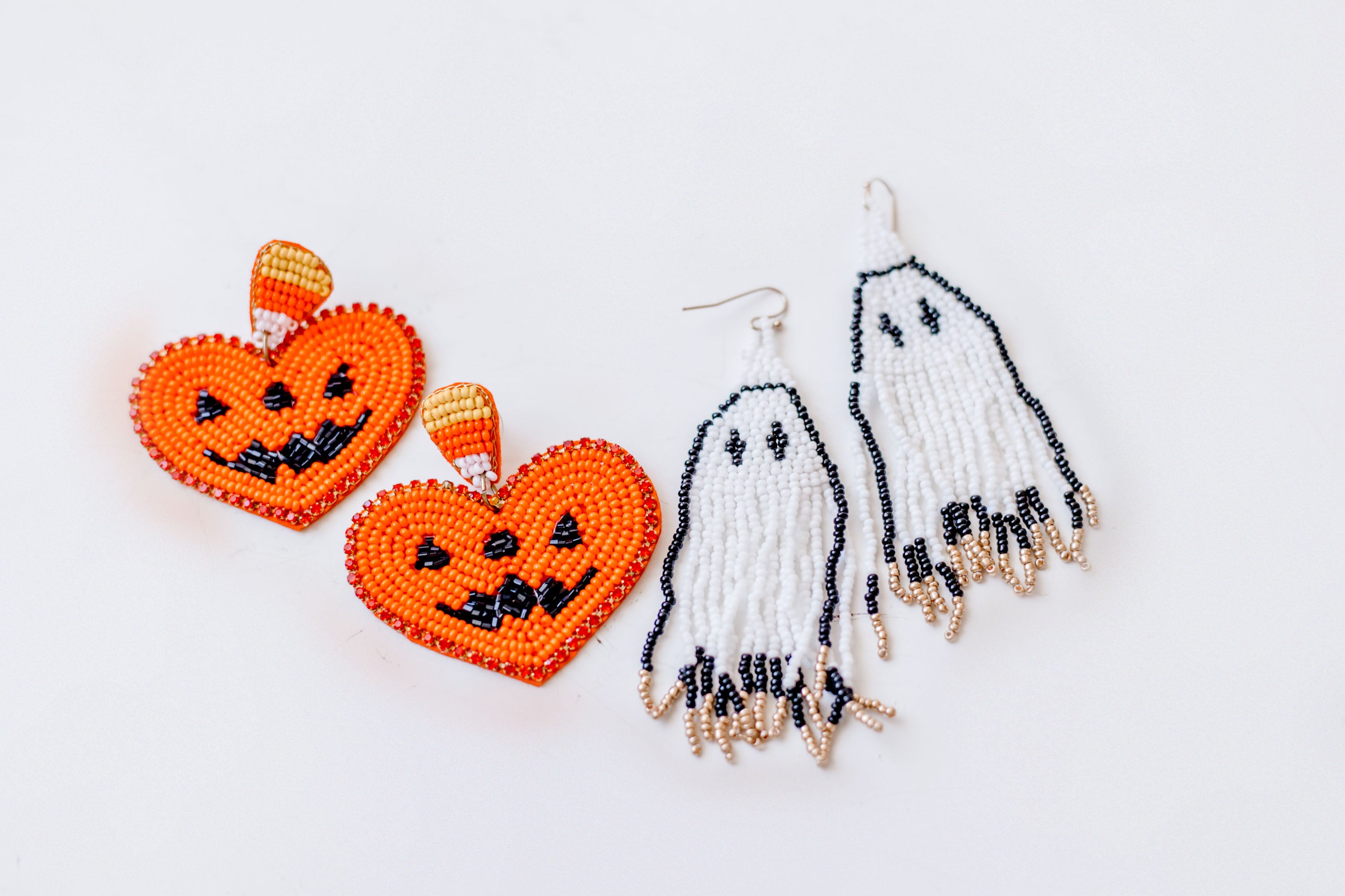 Beaded Earrings - Spooktacular