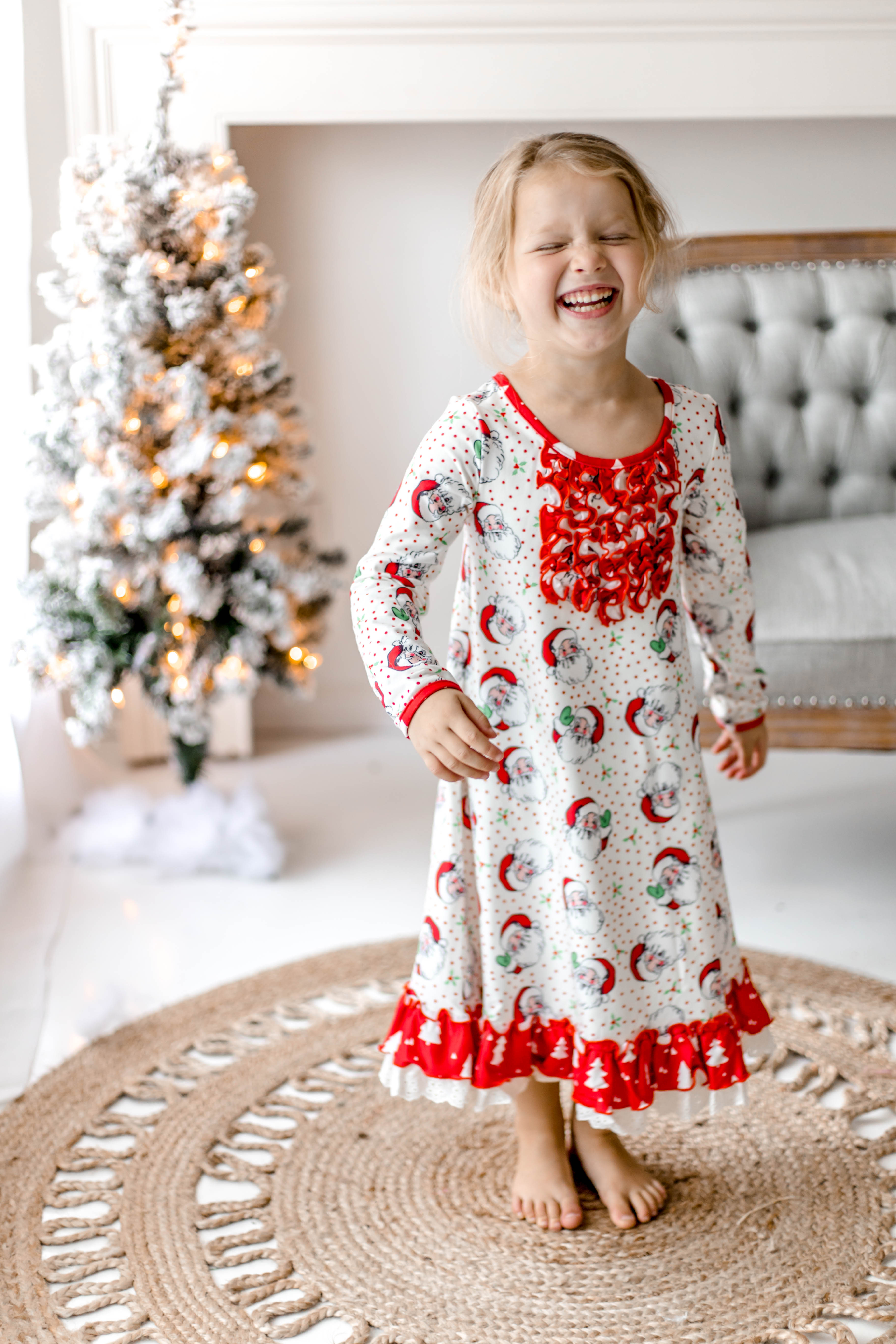 Loungewear Gown - Jolly St. Nick (PRE-ORDER)