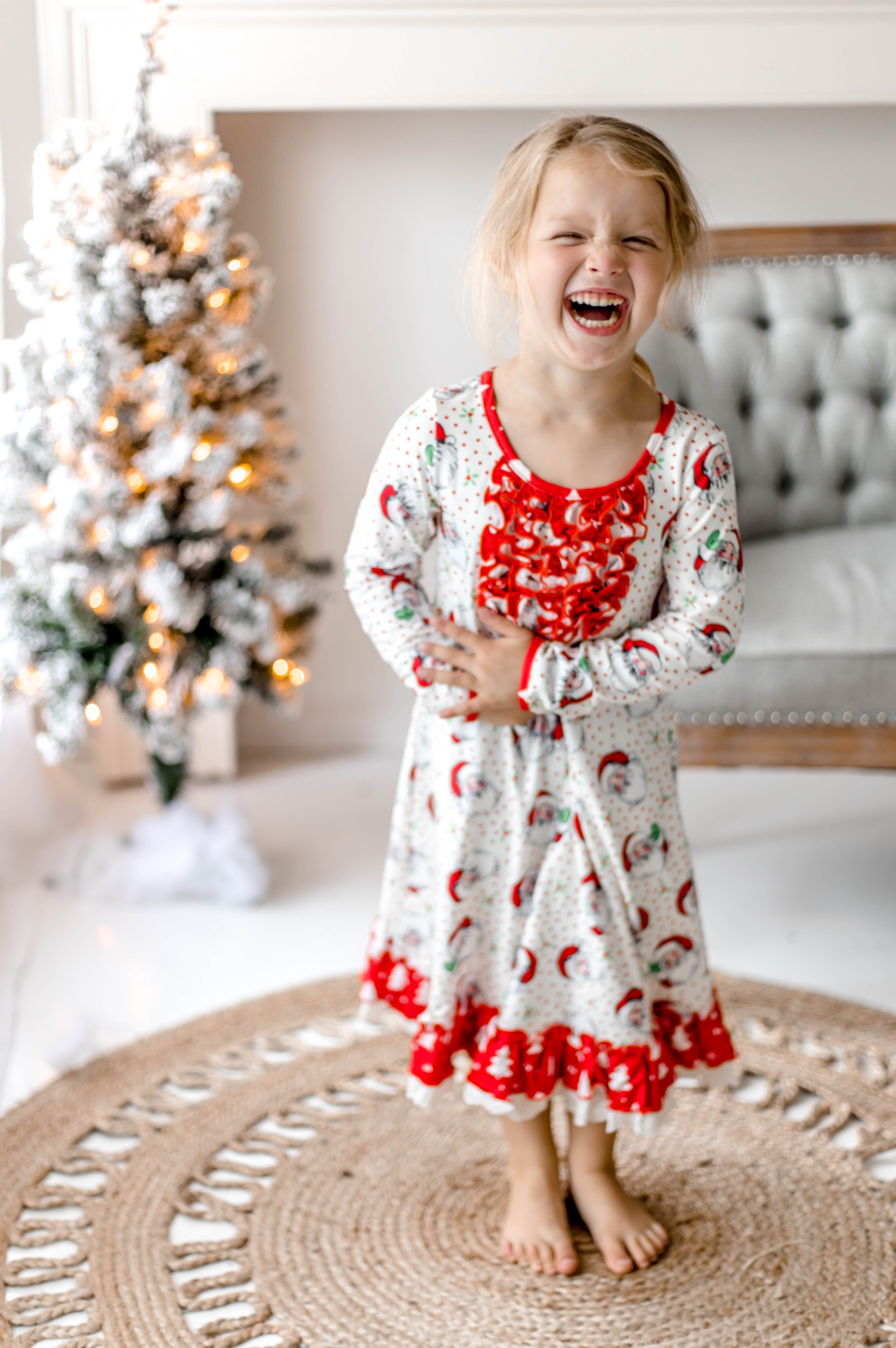 Loungewear Gown - Jolly St. Nick (PRE-ORDER)