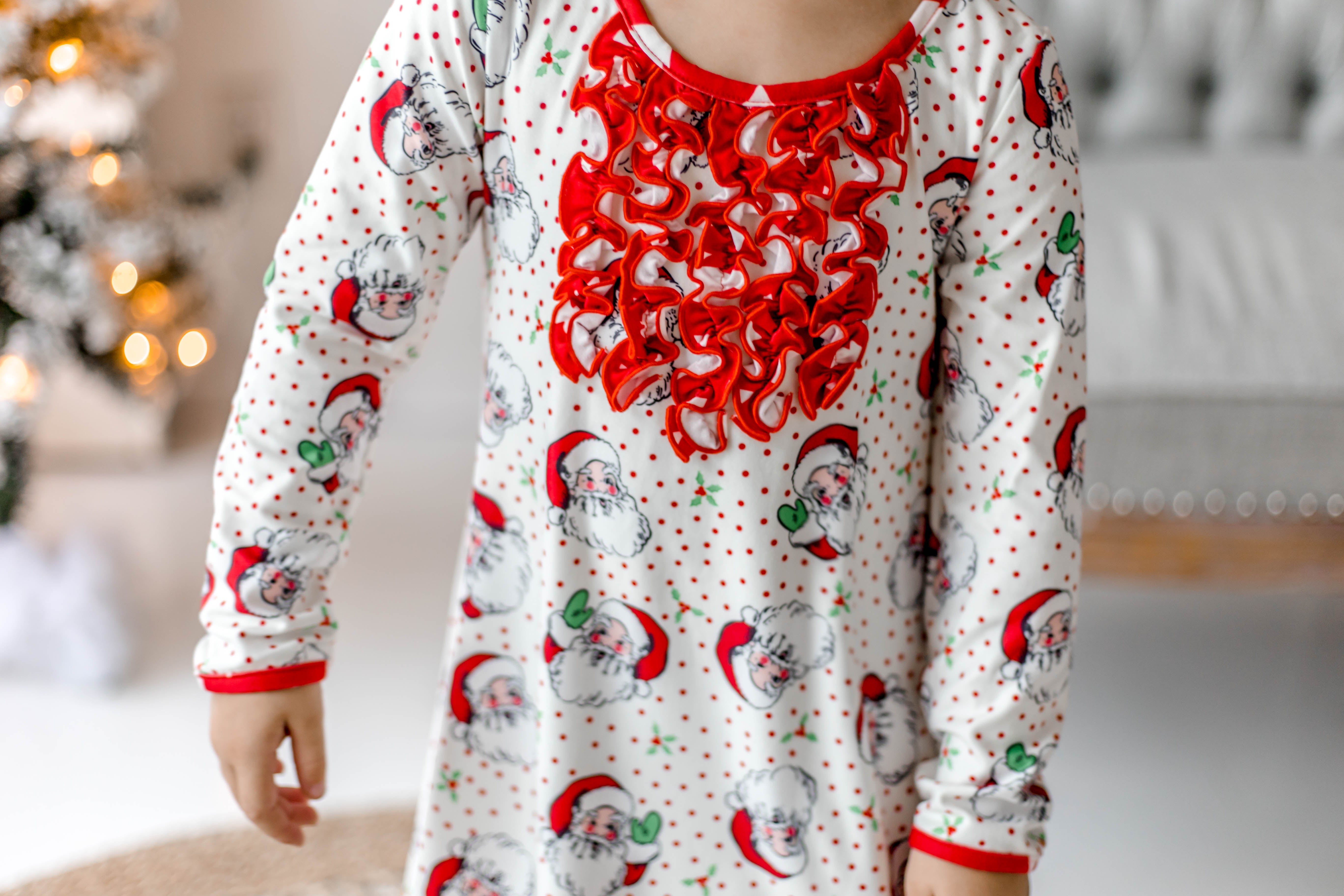 Loungewear Gown - Jolly St. Nick (PRE-ORDER)