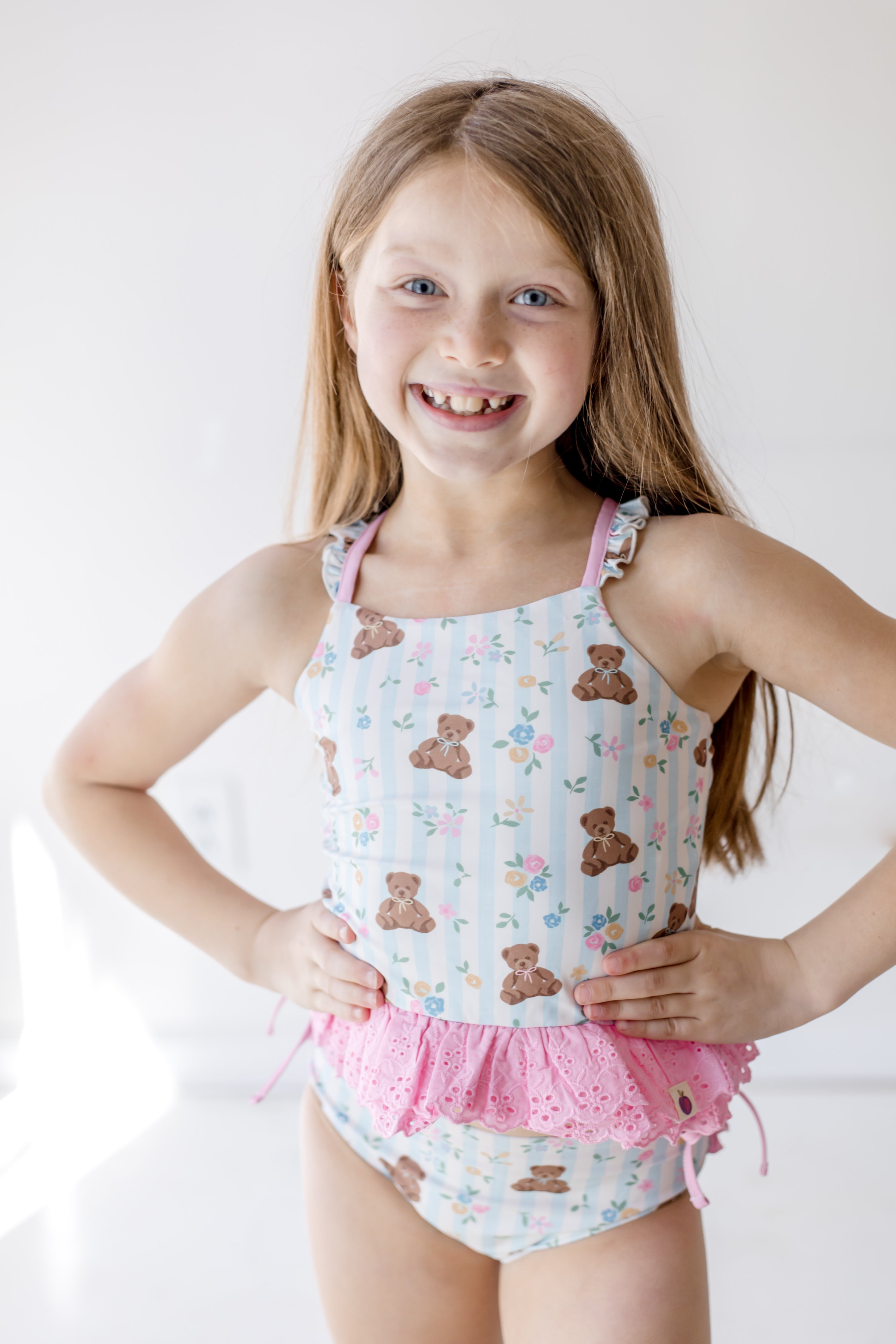 Selah Tankini Swimsuit - Teddy Blossom