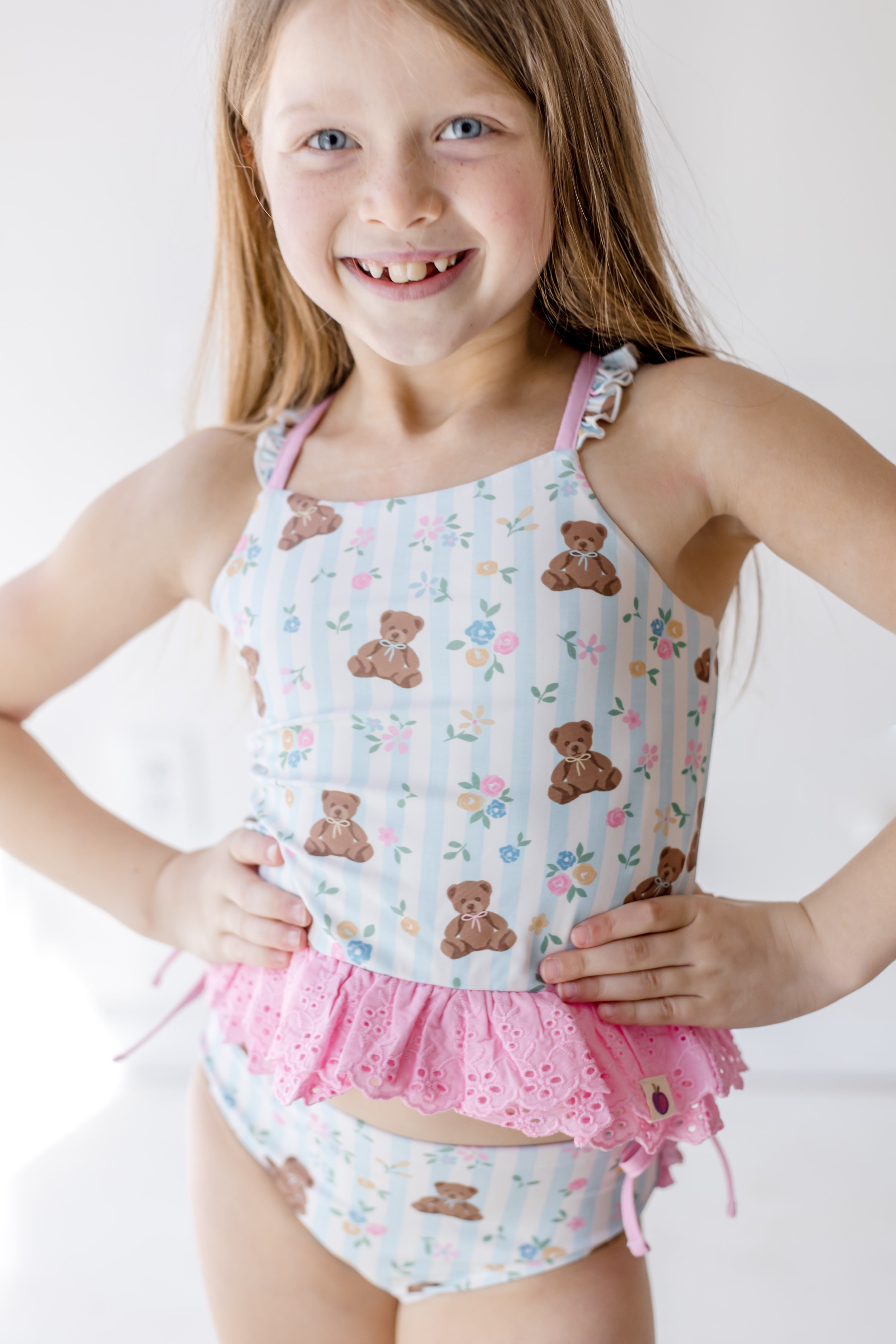 Selah Tankini Swimsuit - Teddy Blossom