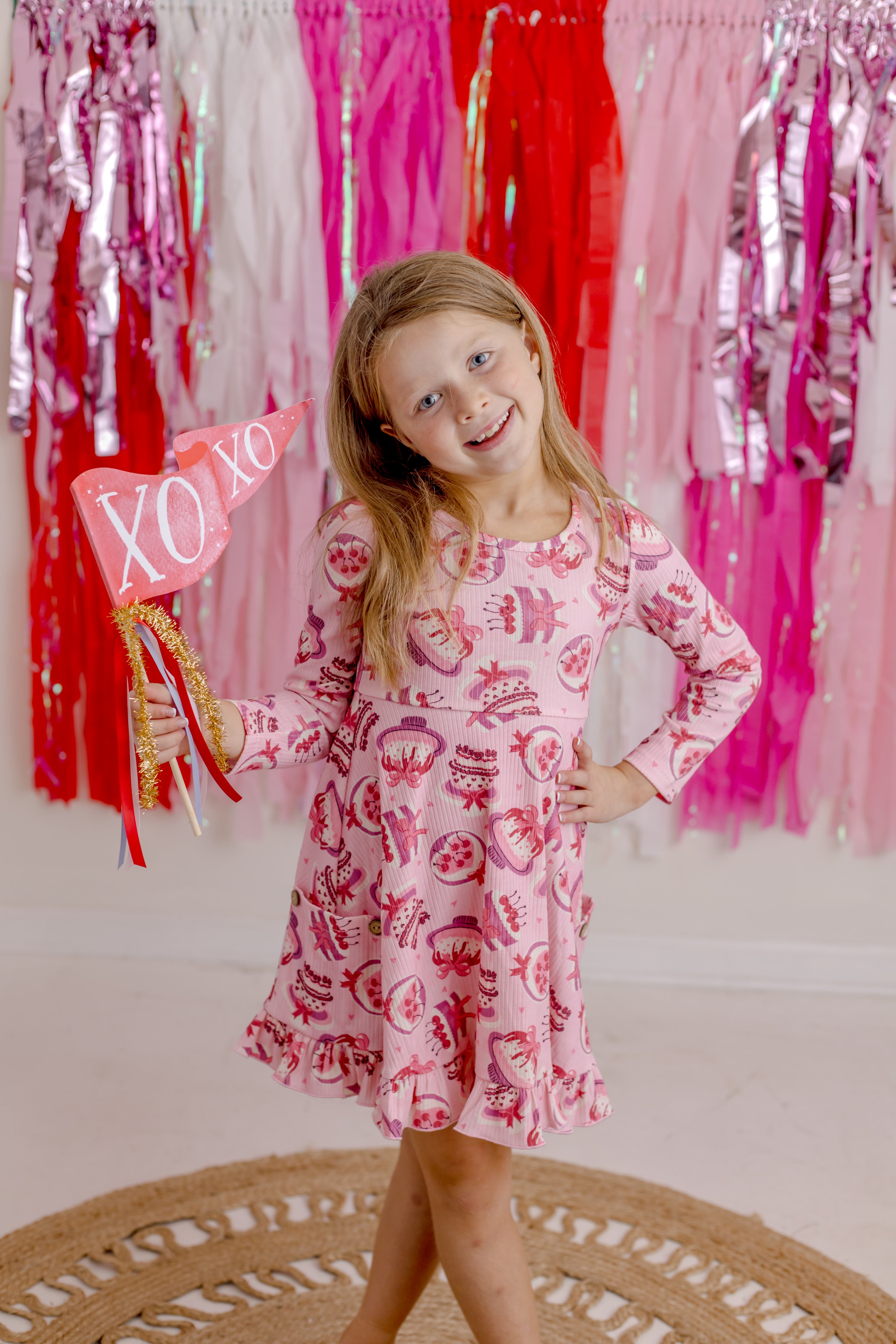 Elara Ribbed Knit Dress - Cherry On Top