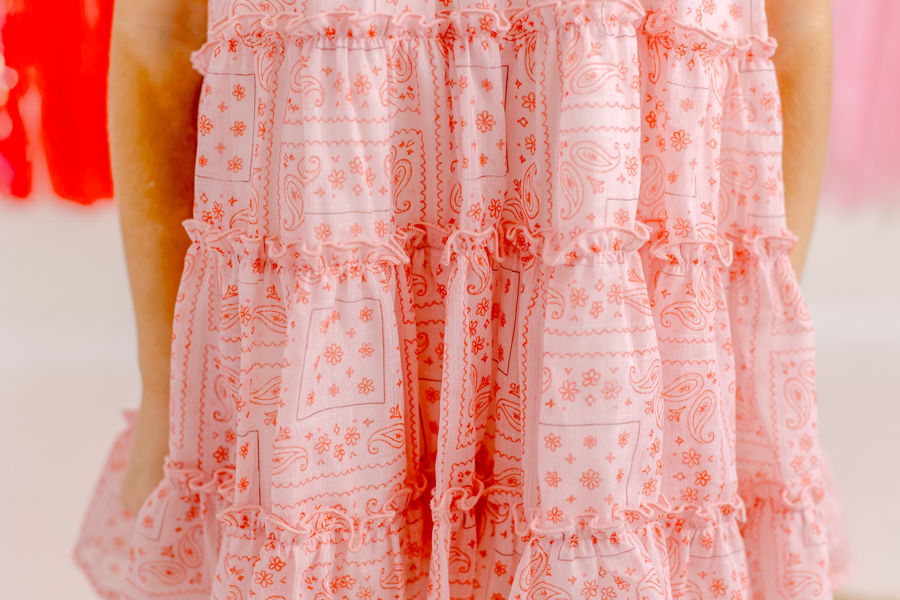 Brielle Shimmer Dress - Bandana Belle