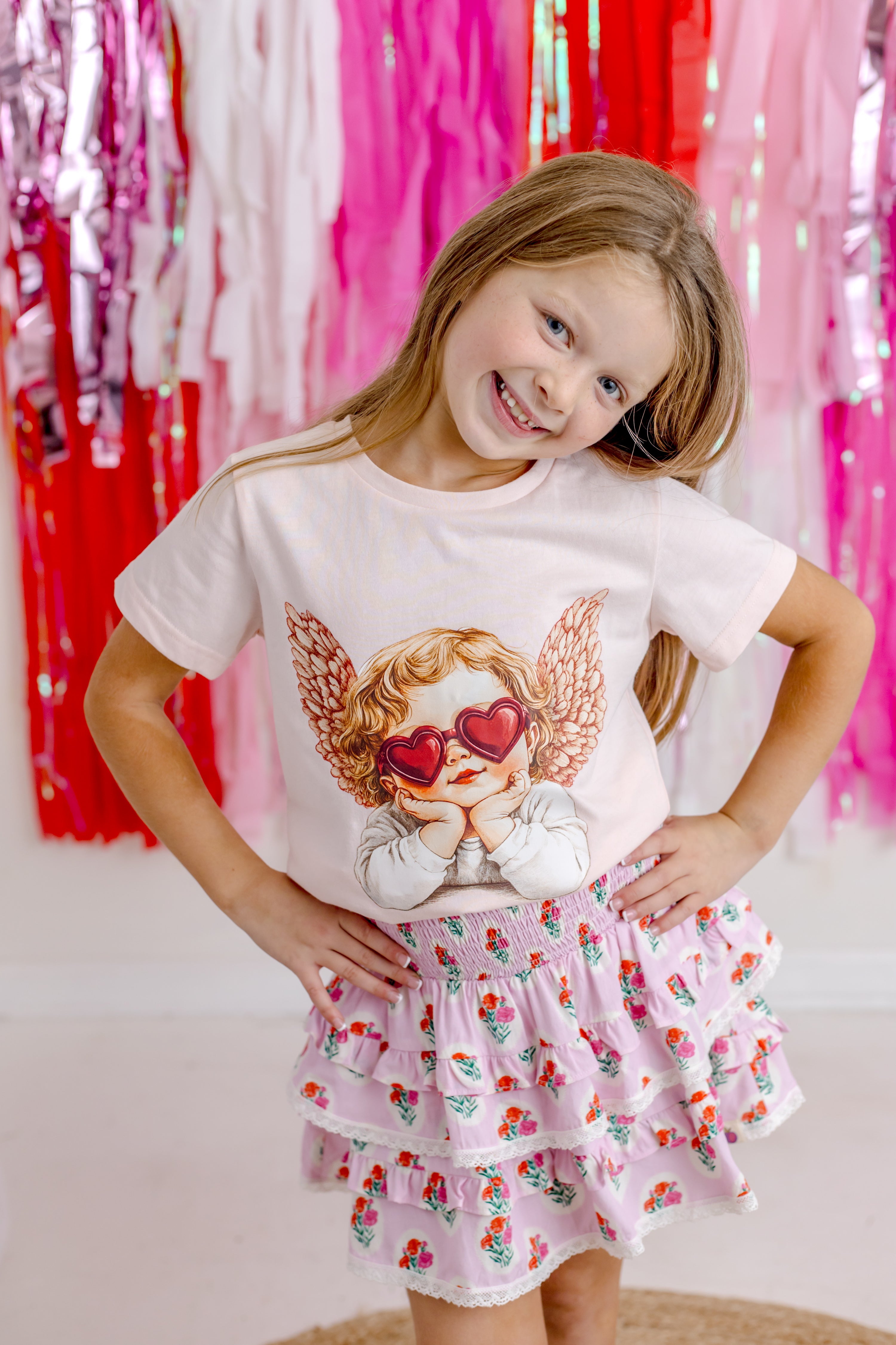 Model is wearing a 6Y