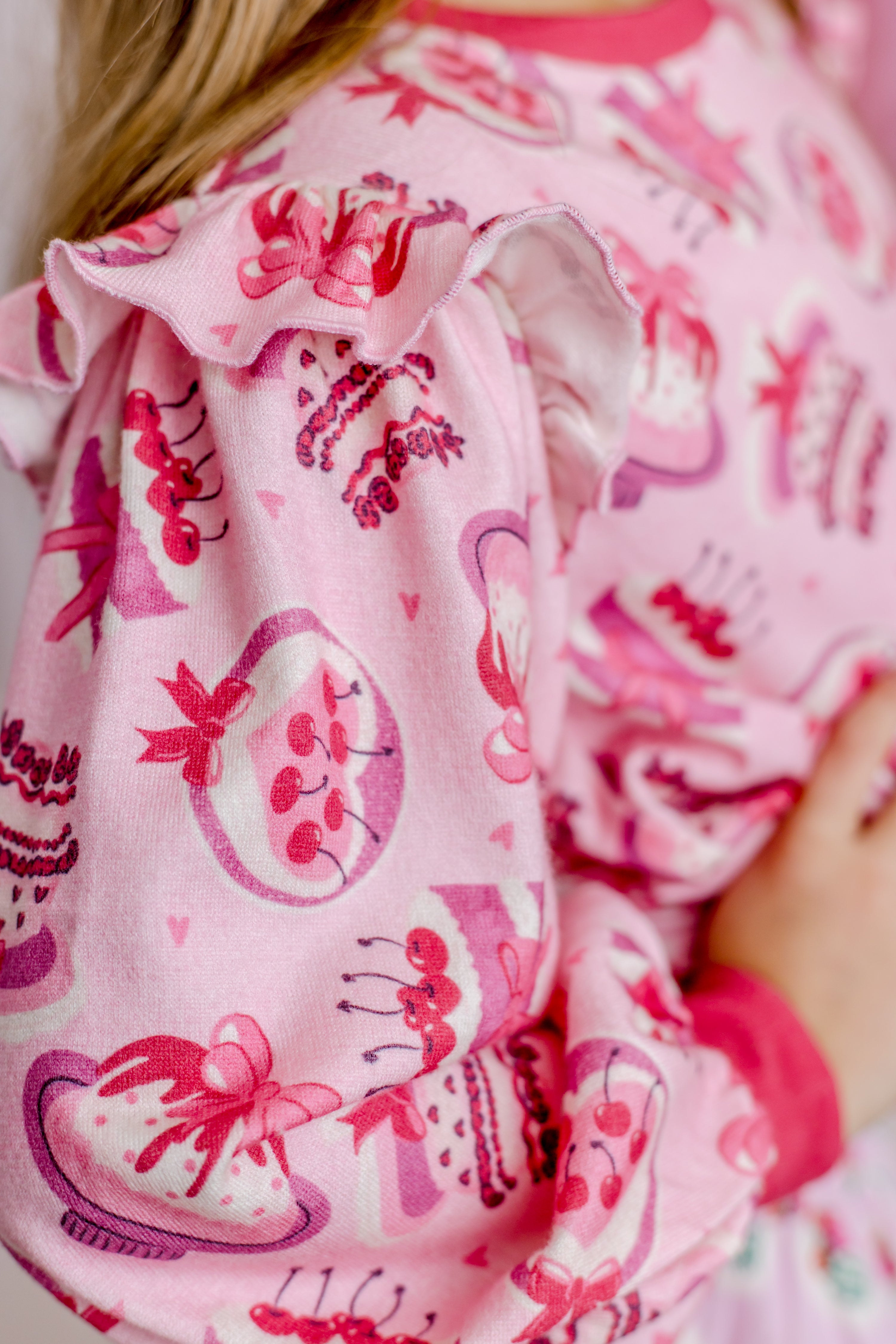 Opal Puff Sleeve Sweater - Cherry On Top