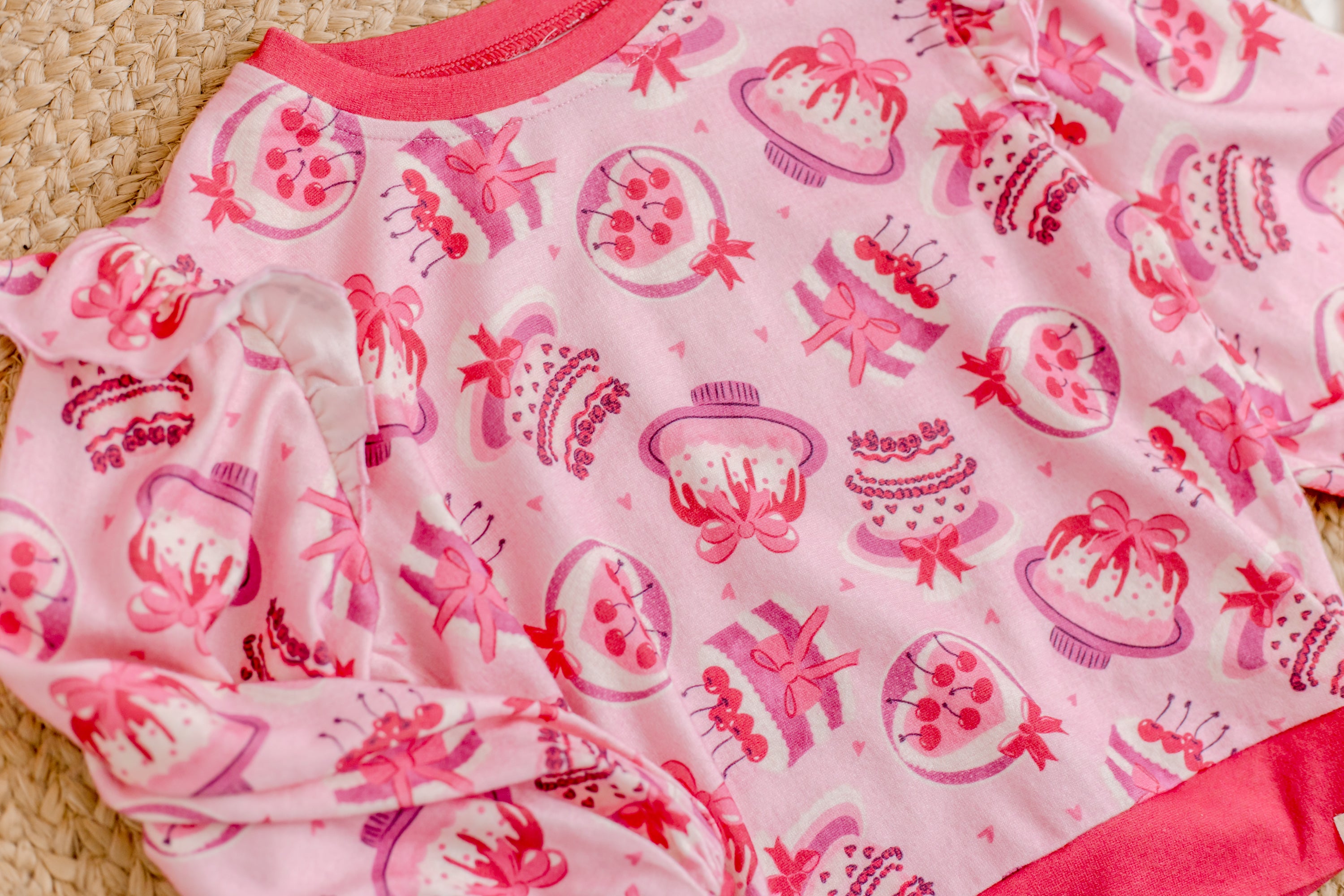 Opal Puff Sleeve Sweater - Cherry On Top