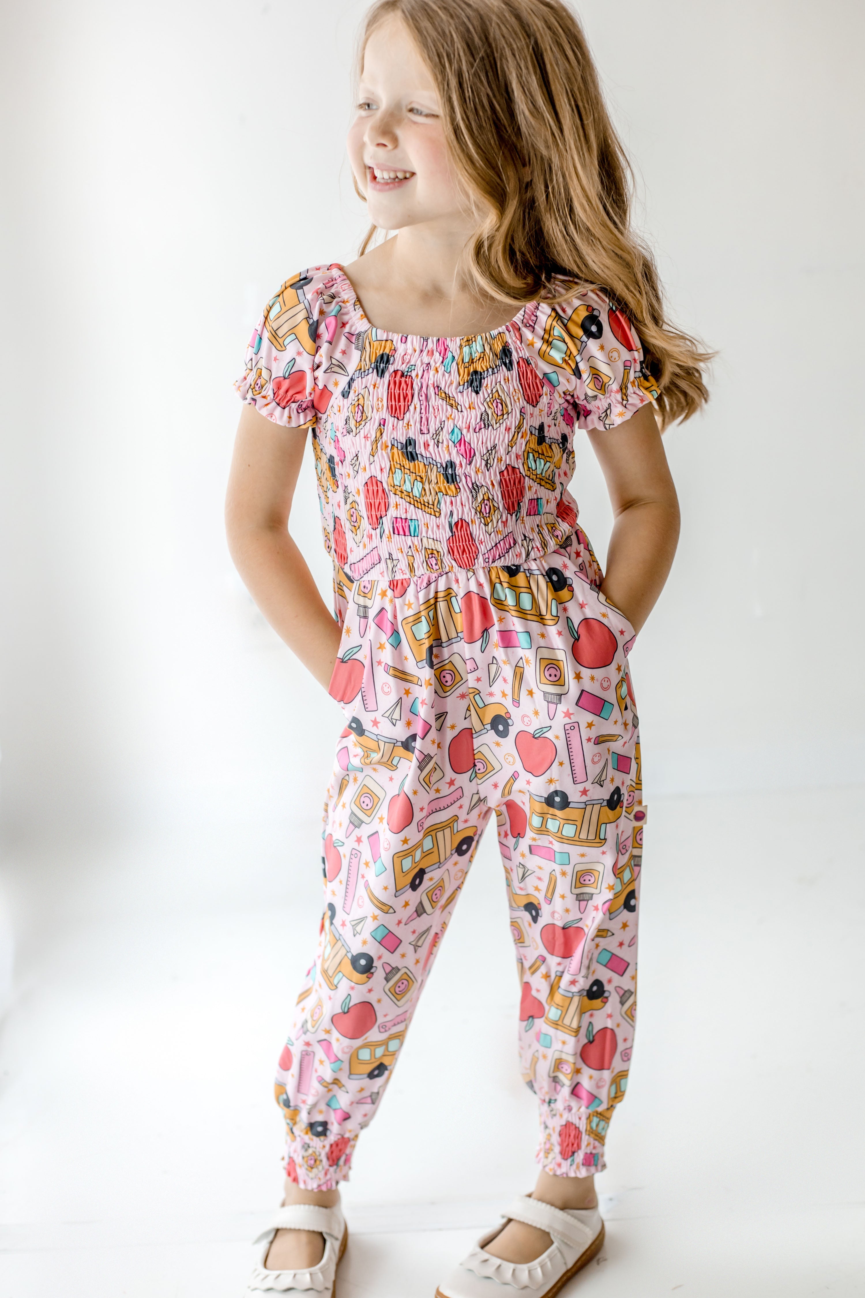 Quinn Romper - School Days