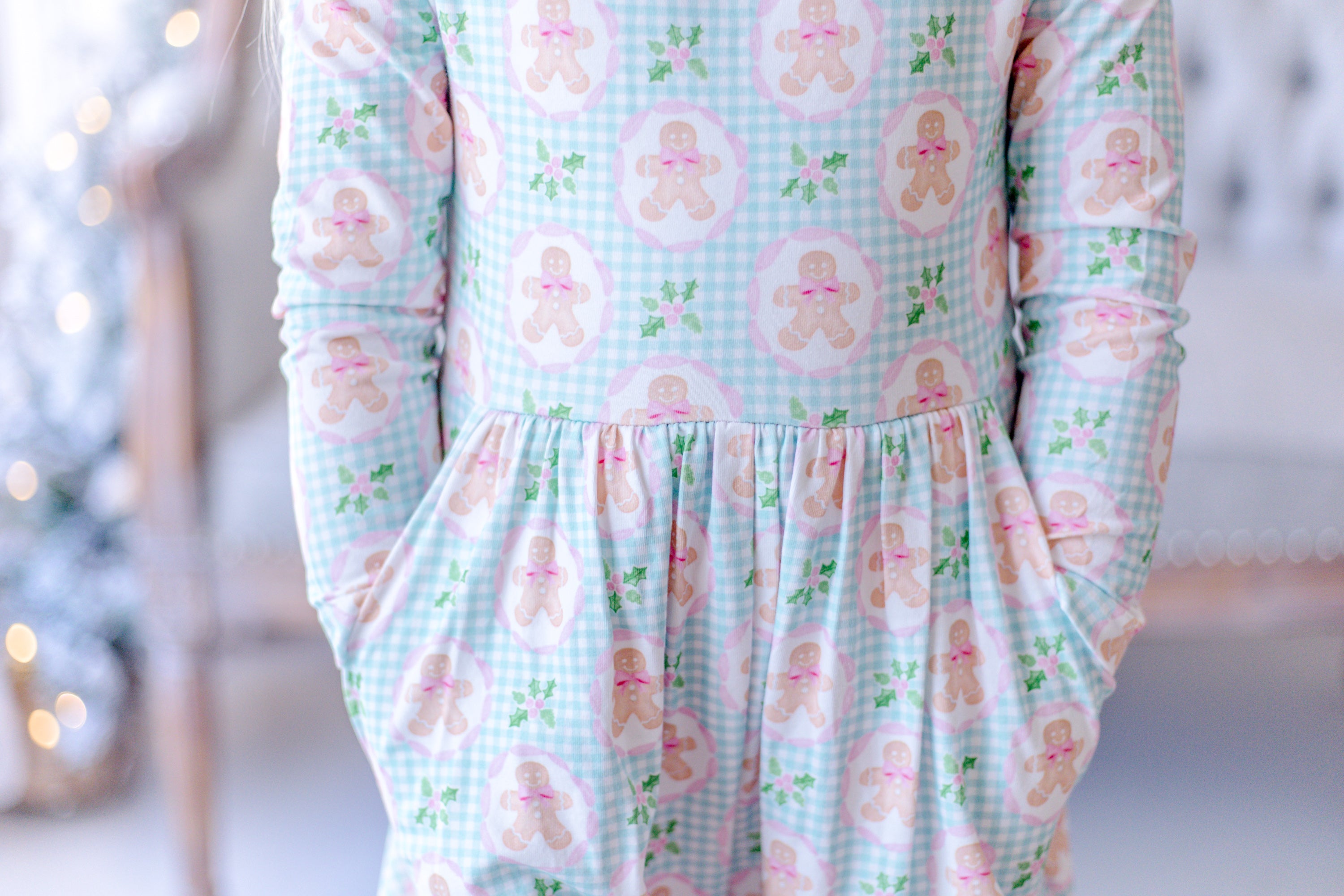 Ivy Romper - Gingerbread Delight