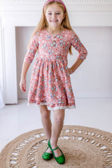 Myra Knit Dress - Shamrock Soiree