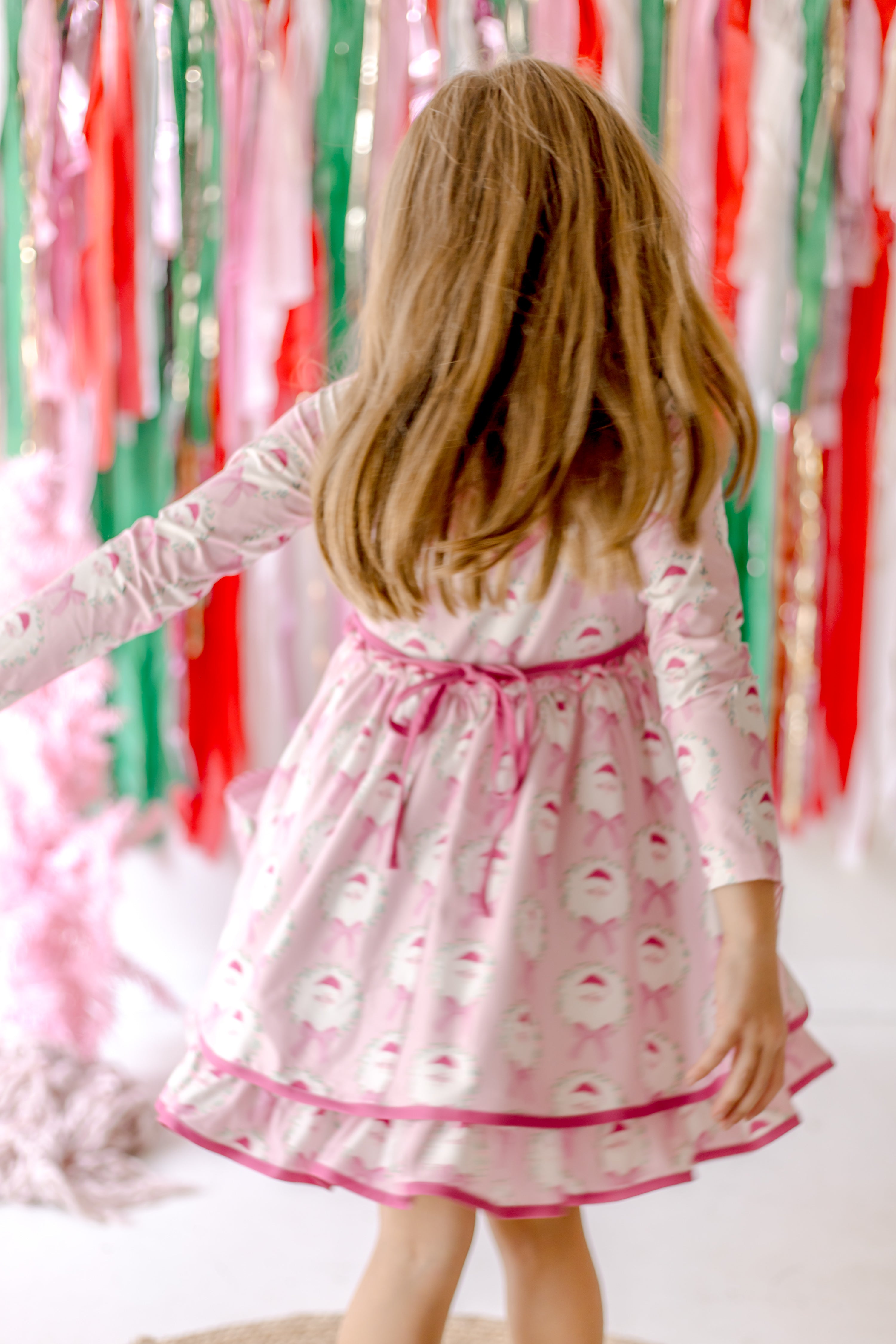 Myra Knit Dress - Sugarplum Santa (Pre-Order)