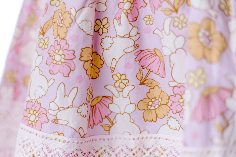 Elara Knit Dress - Bunny Fluff – Cheeky Plum