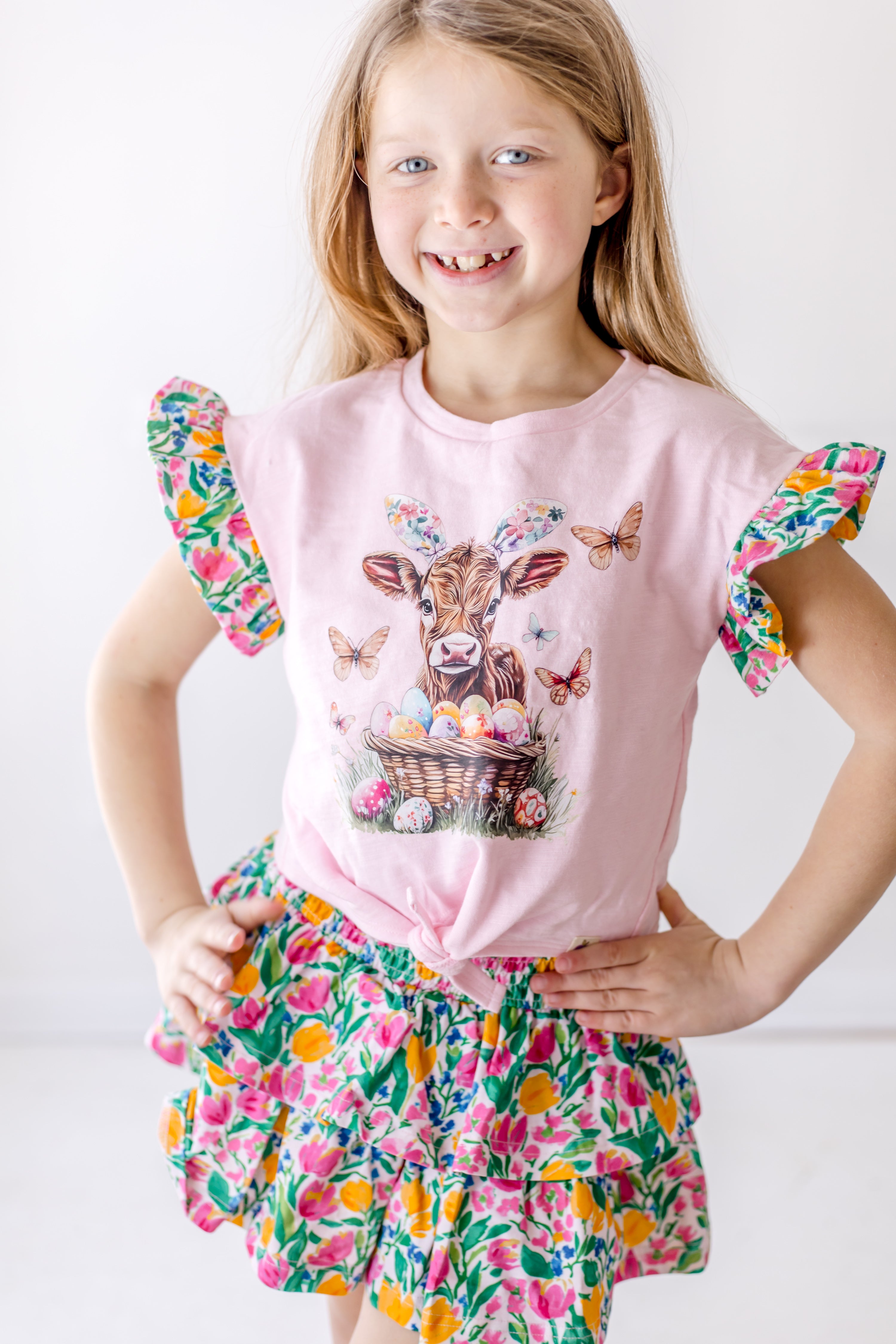 Tie Top - Hoppy Pastures (Pre-Order)