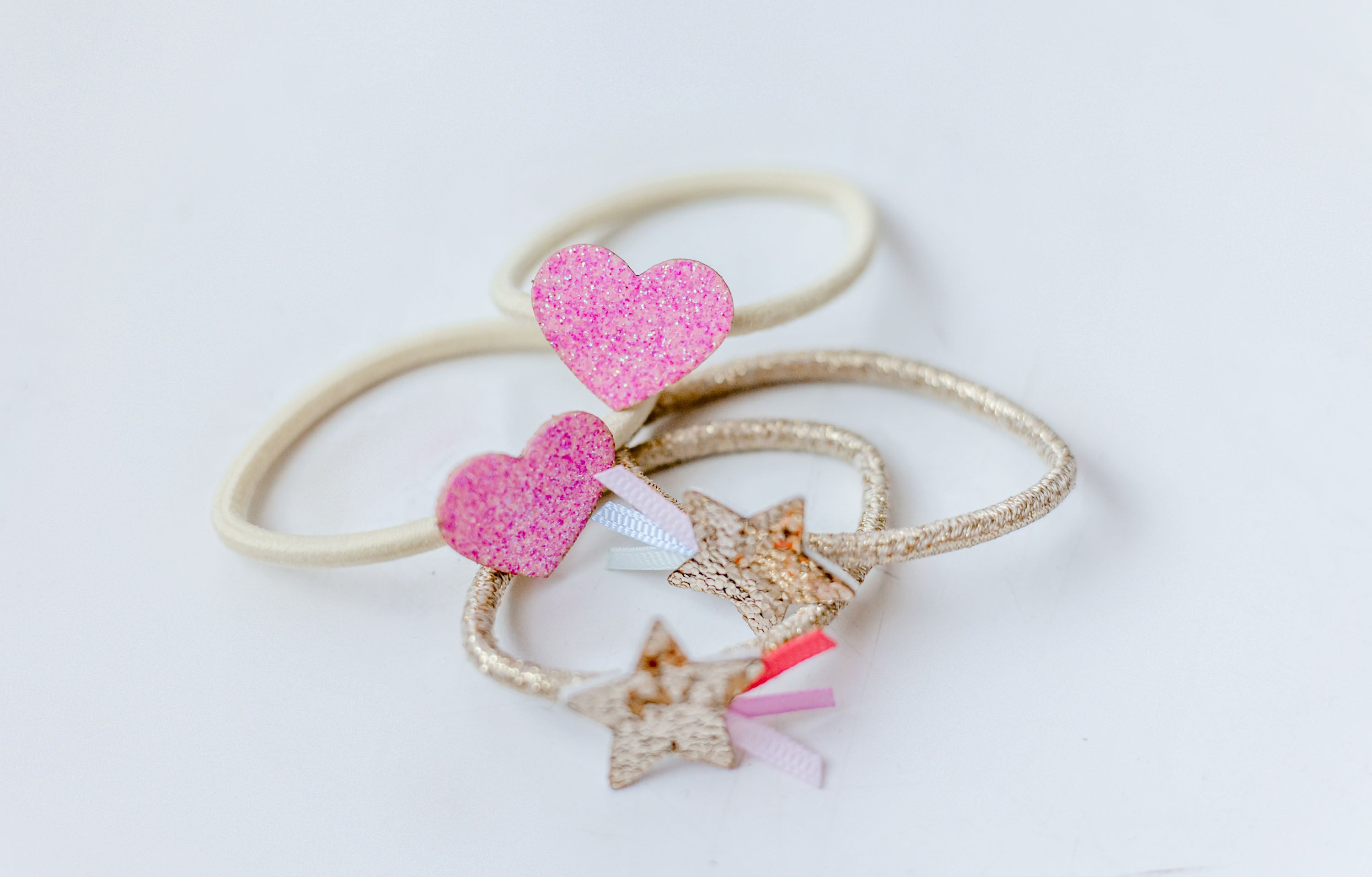 Shooting Stars Ponytail Holders