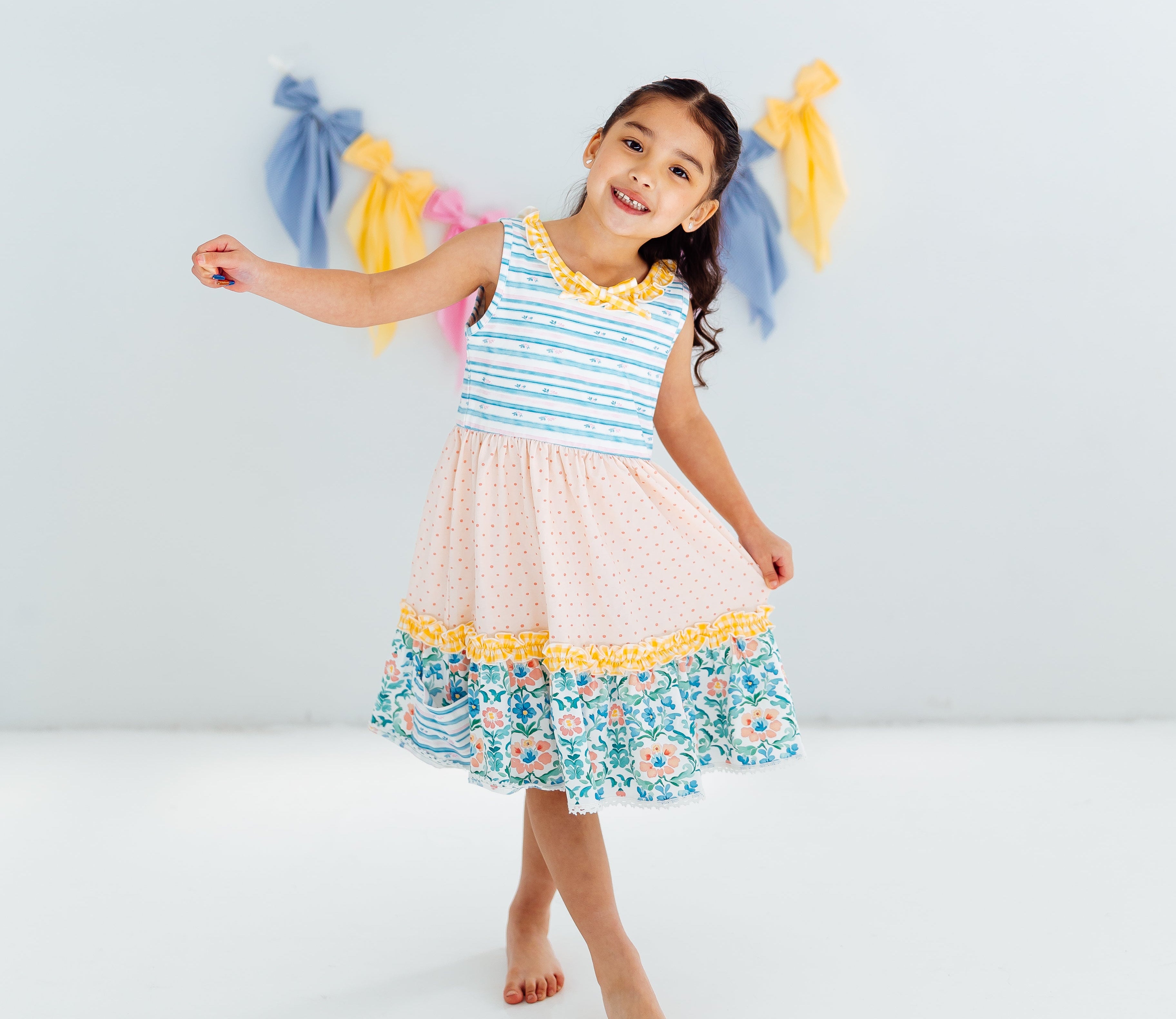 Annistyn Dress - Sweet Pea