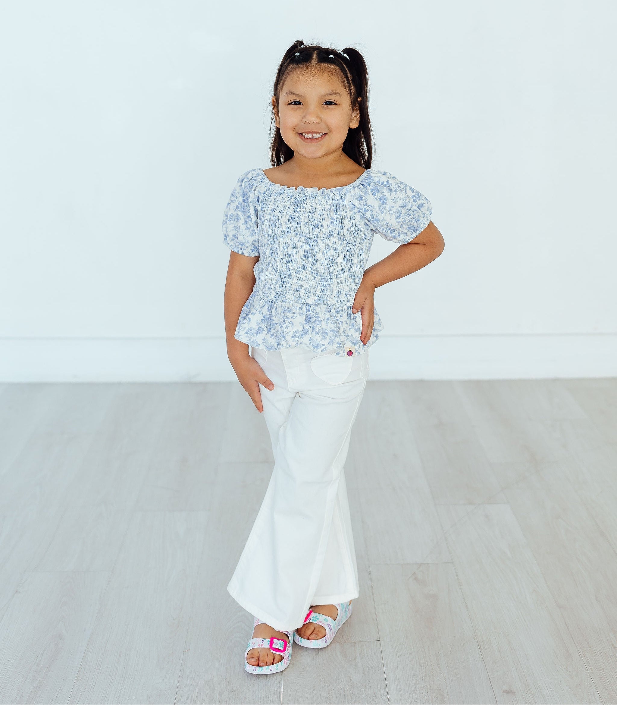 Peplum Top - Lavender Cottage