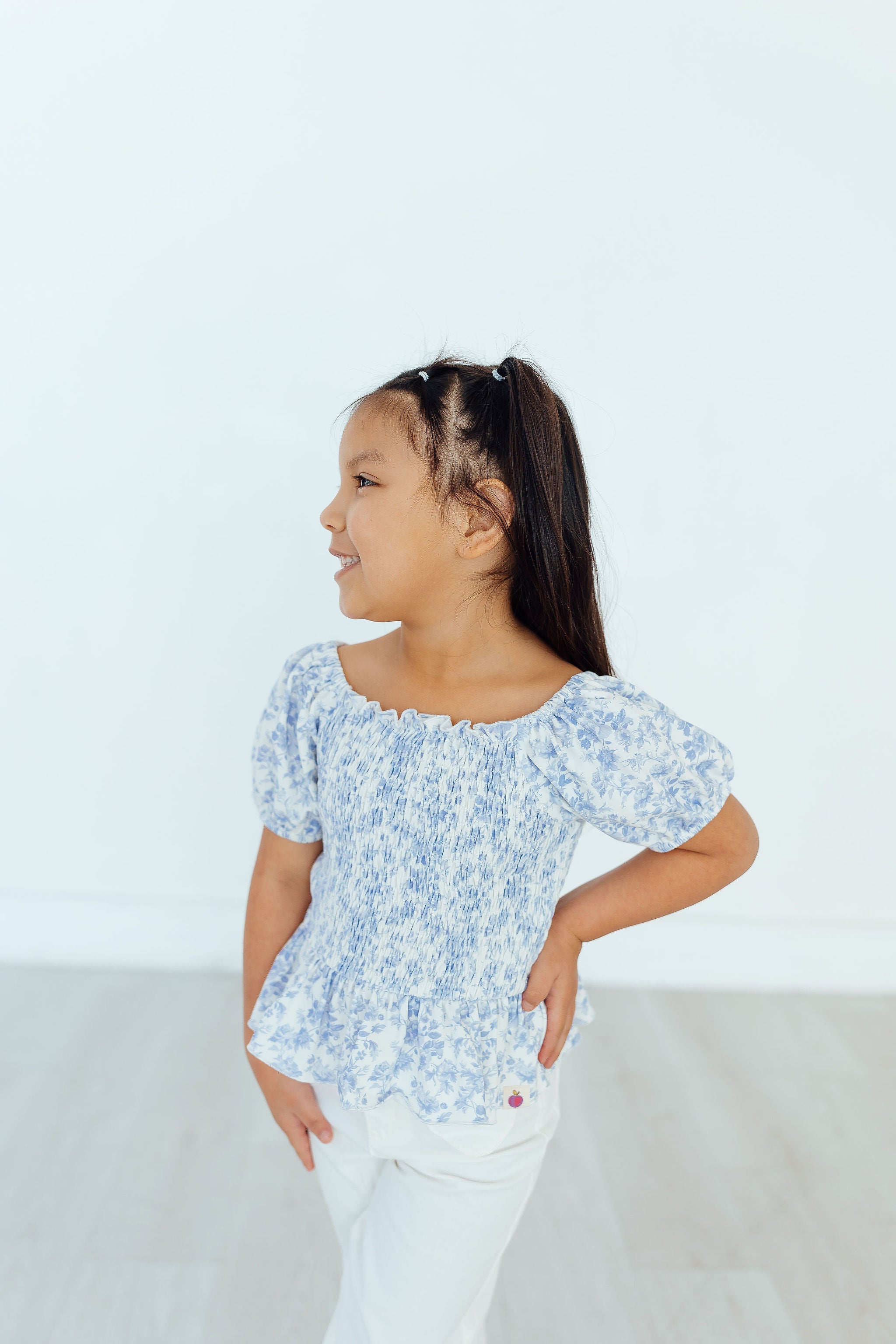 Peplum Top - Lavender Cottage